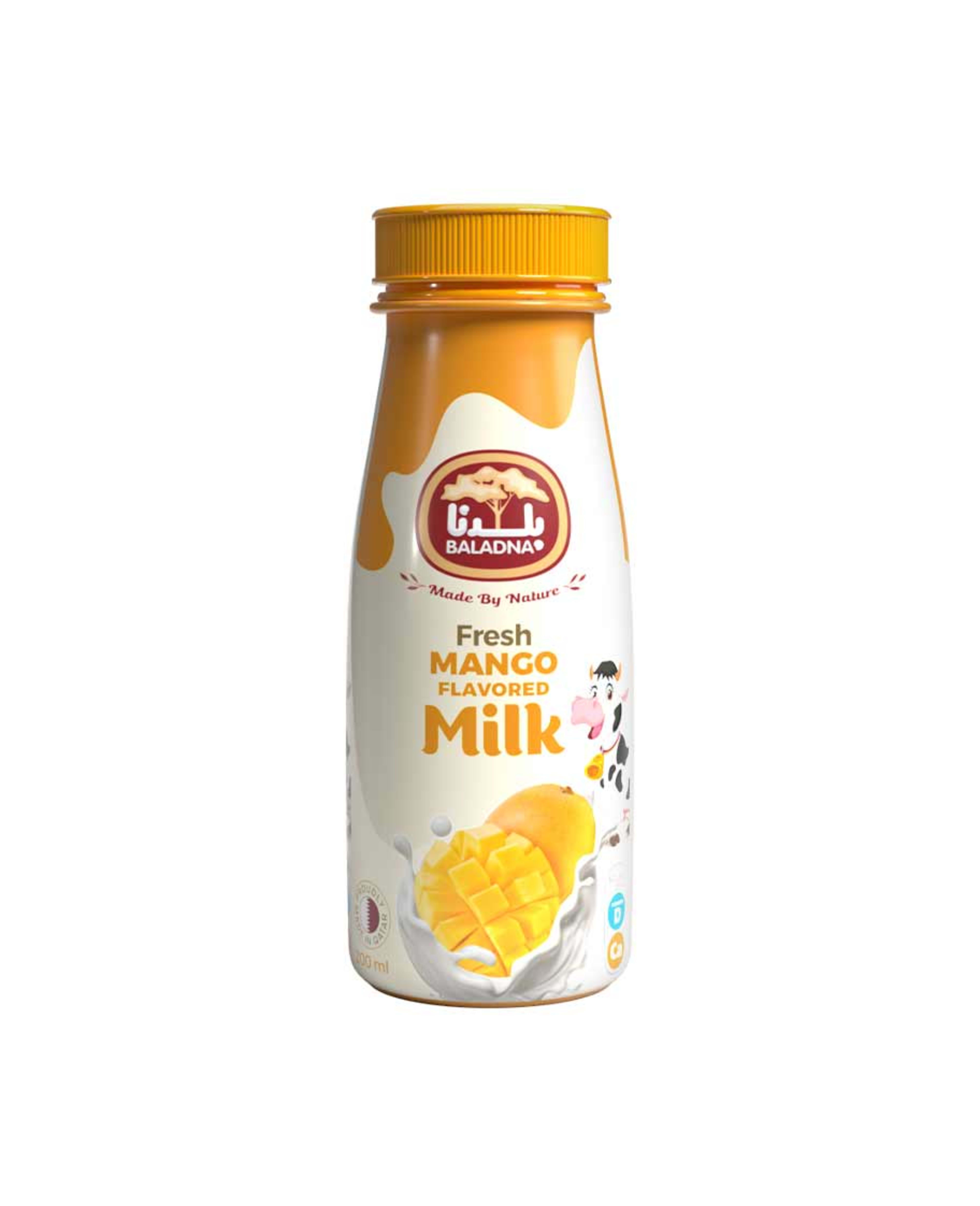Baladna Fresh Flavored Mango Milk 200ml