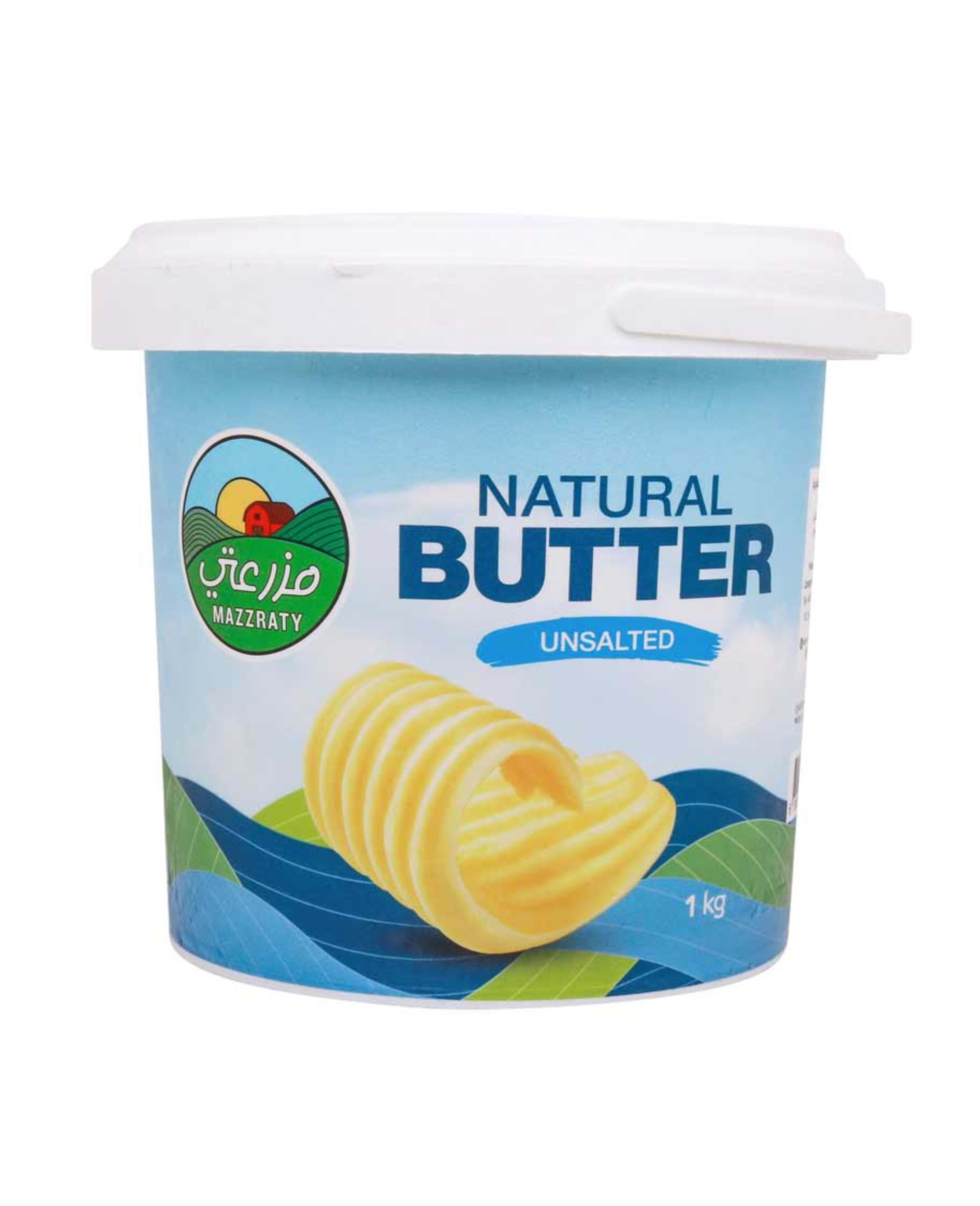 Mazzraty Unsalted Natural Butter 1kg