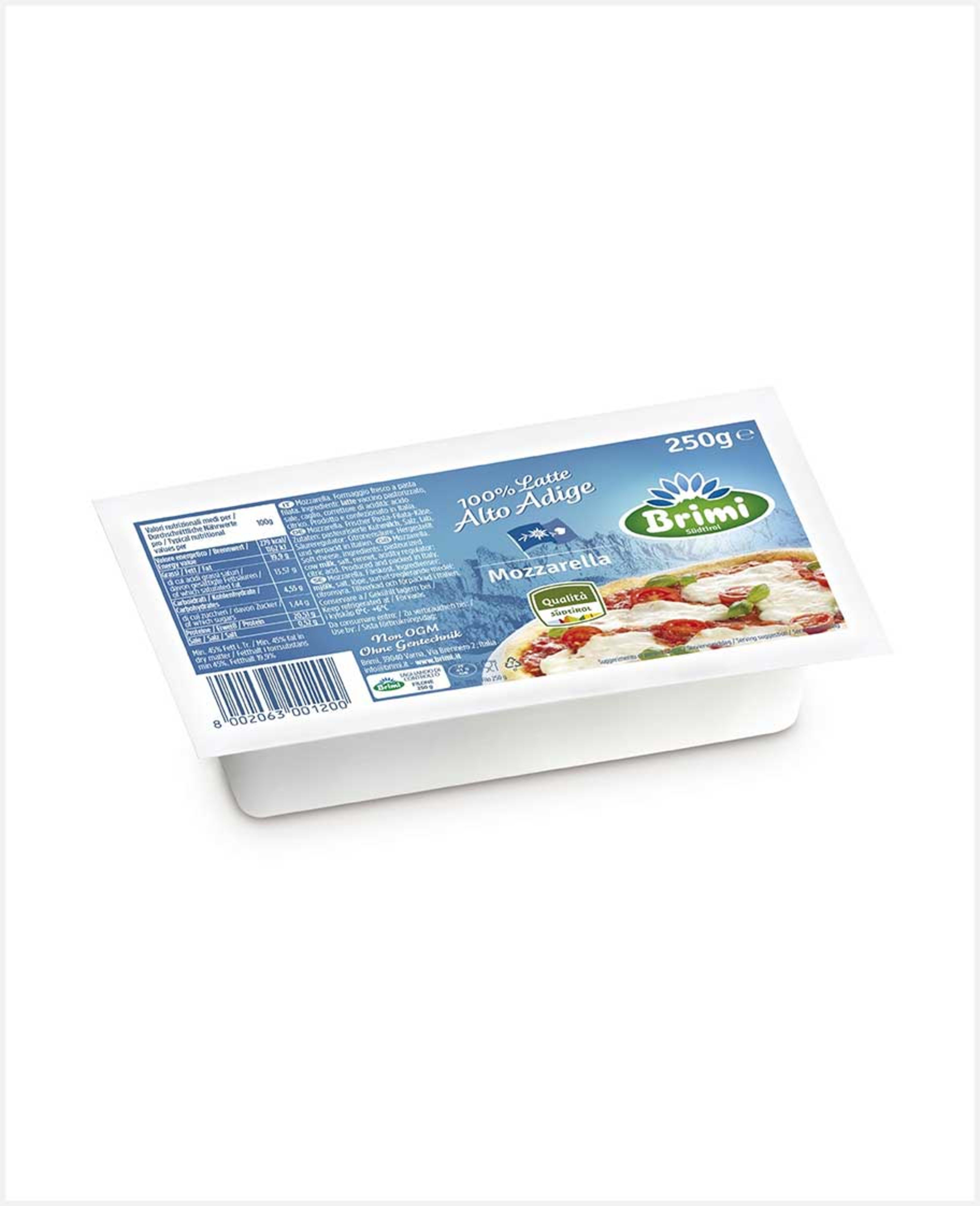 Brimi Mozzarela Cheese Block 250gm
