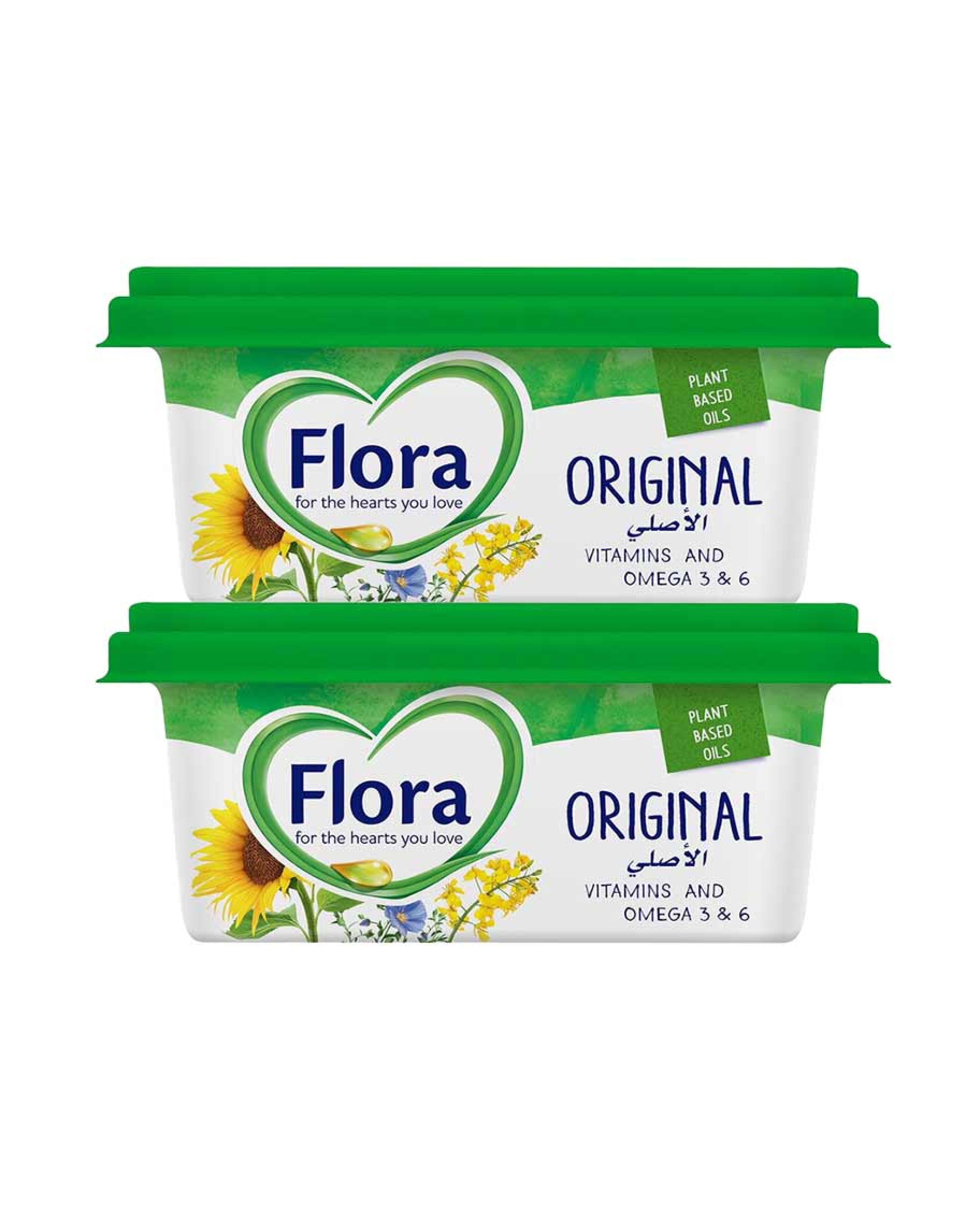 Flora Vegetable Oil Spread Original 2x500gm Sp.offer