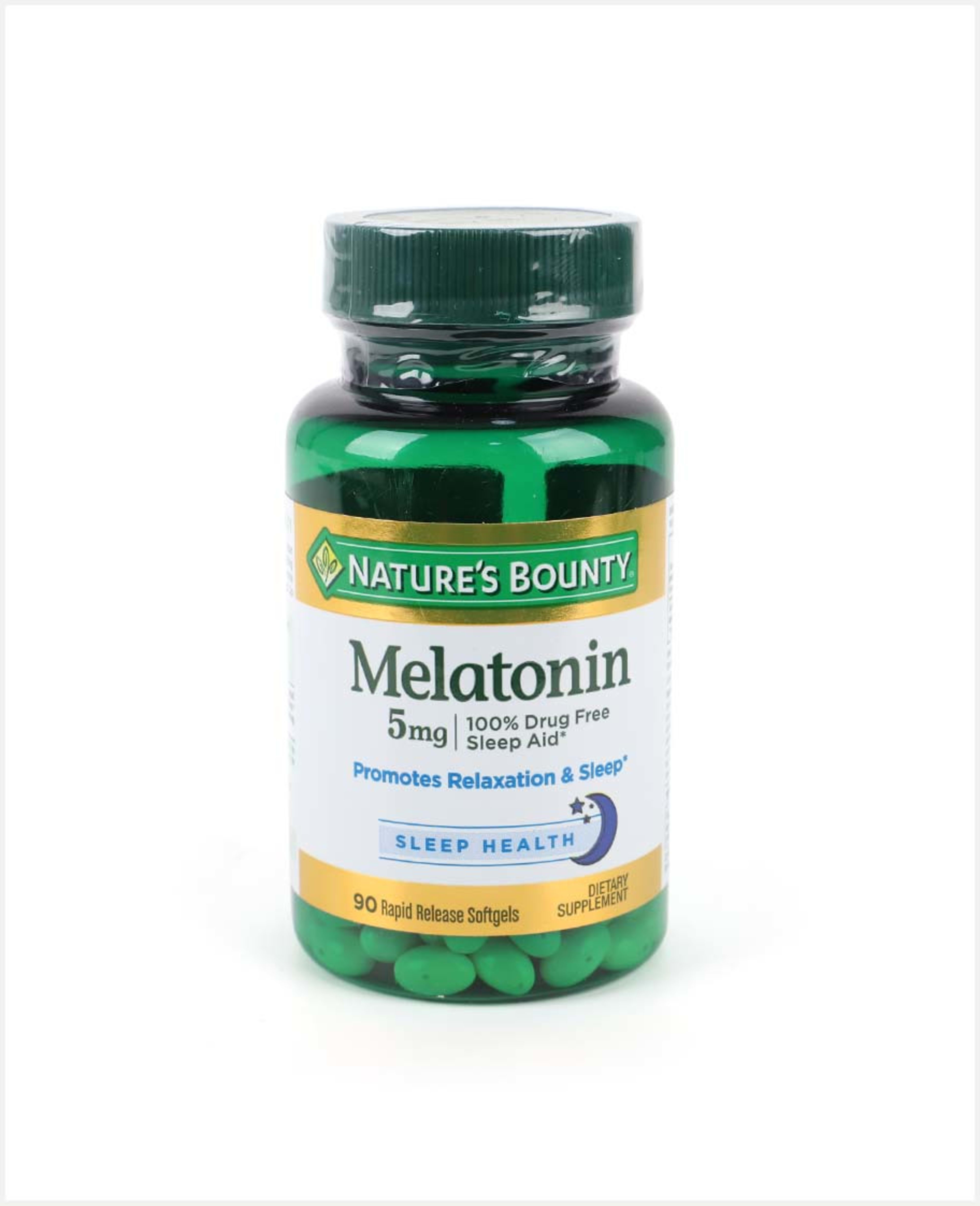 Nature's Bounty Melatonin Relaxation & Sleep 90 Softgel