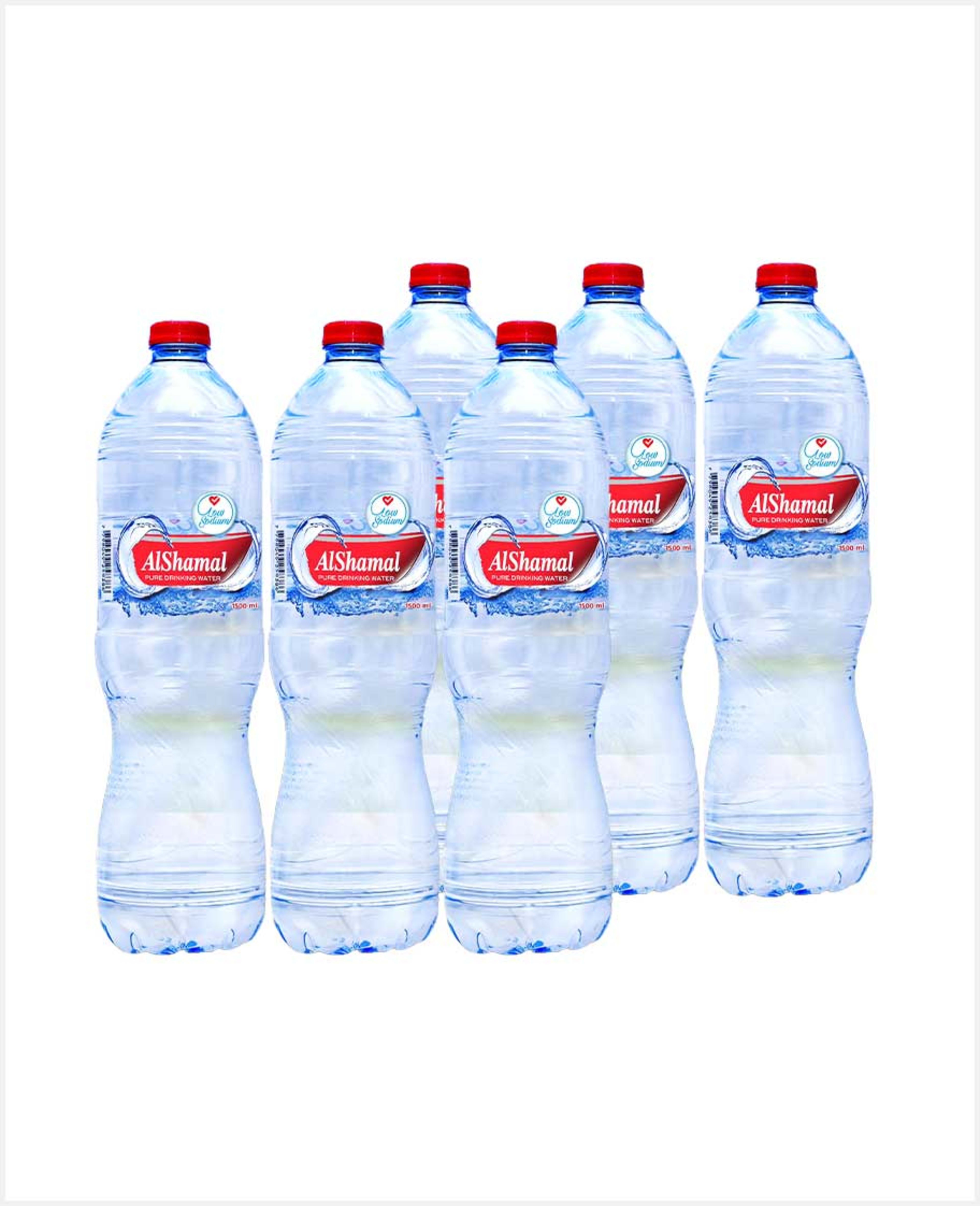 Al Shamal Pure Drinking Water 1.5ltr 6pcs S/price