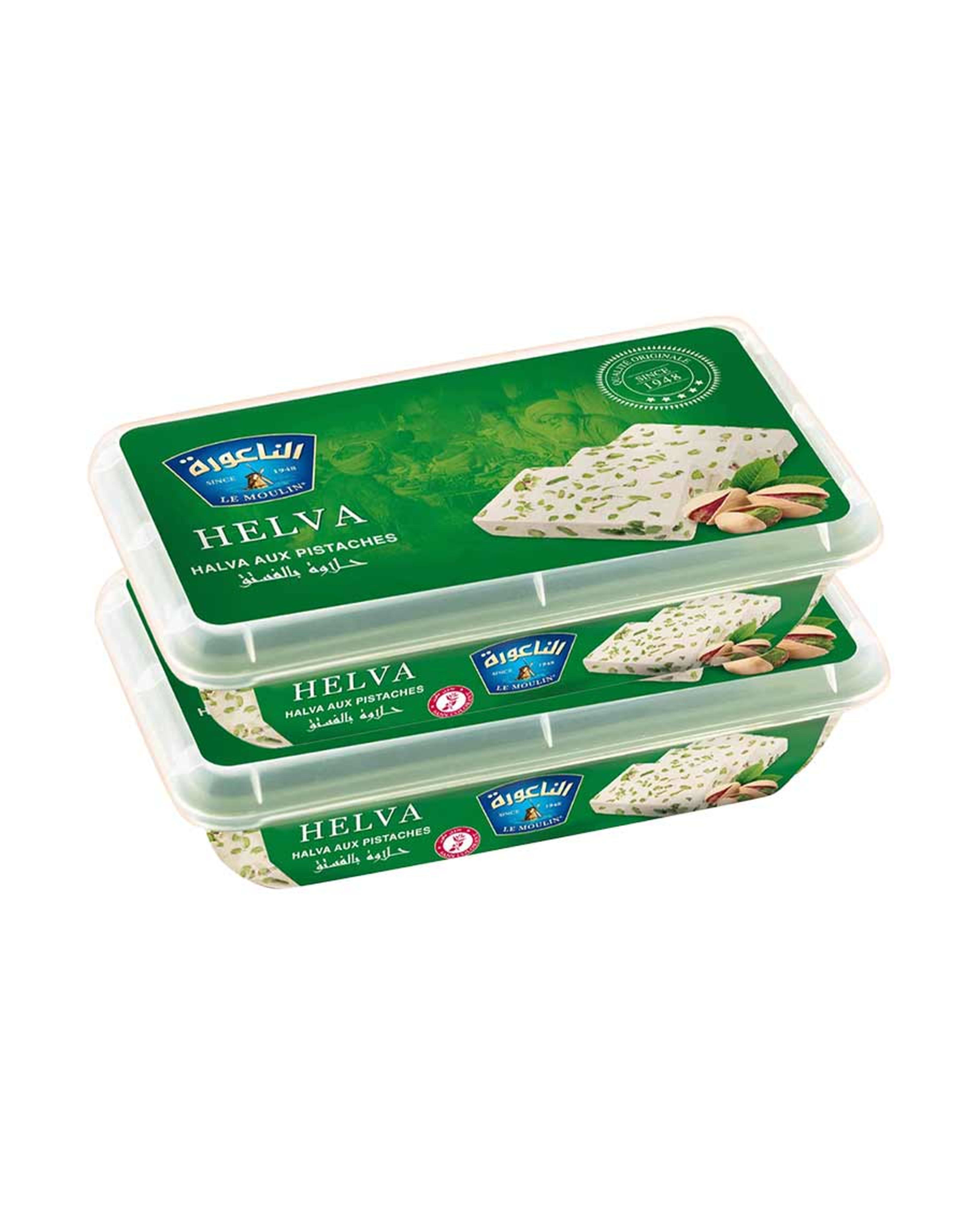 Le Moulin Helva Aux Pistaches (pistachio) 2's X350gm