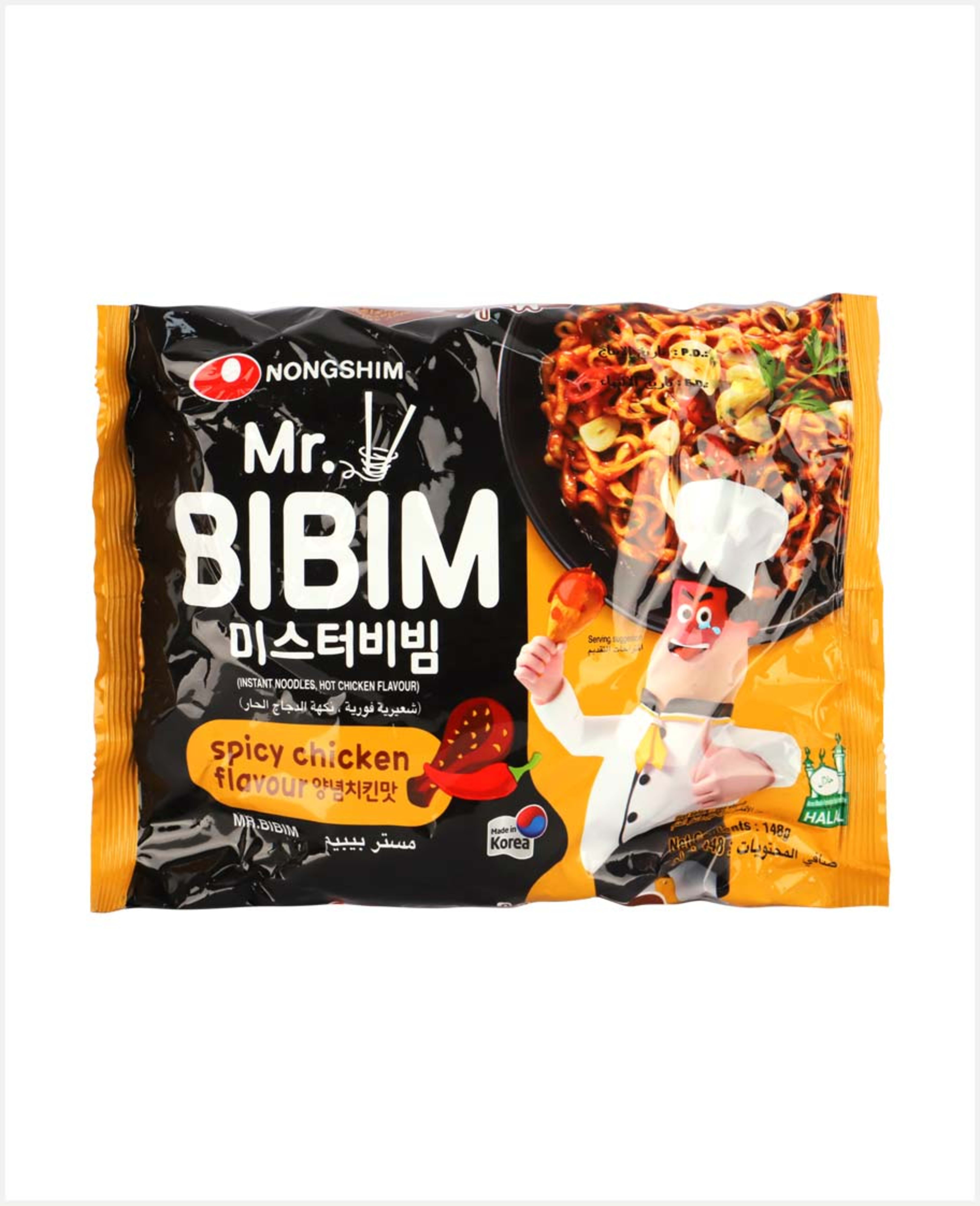 Nongshim Mr.bibim Stir Fry Noodle Spicy Chicken 148gm