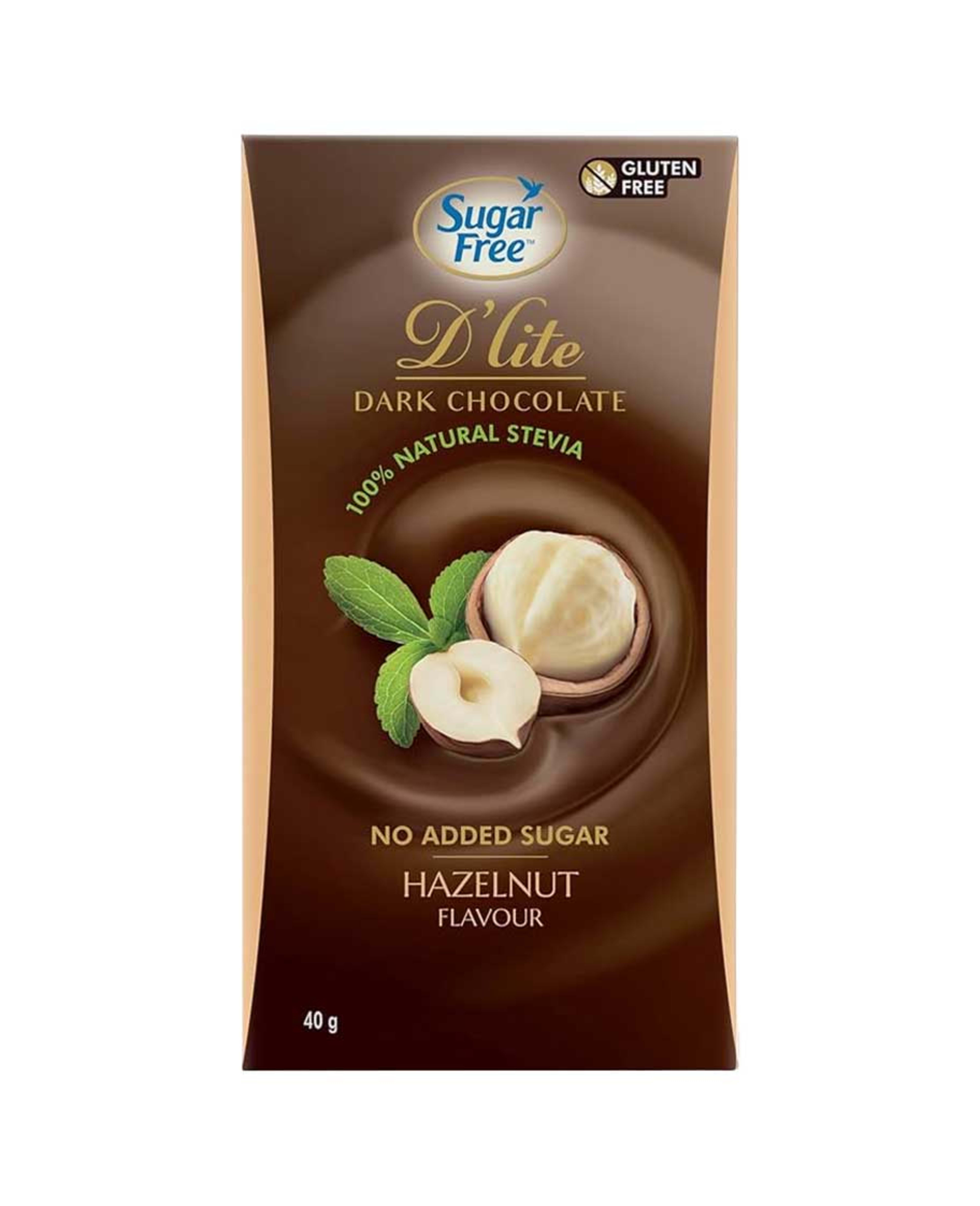 Sugar Free D'lite Orange Hazelnut Almond 40gm (2+1free)