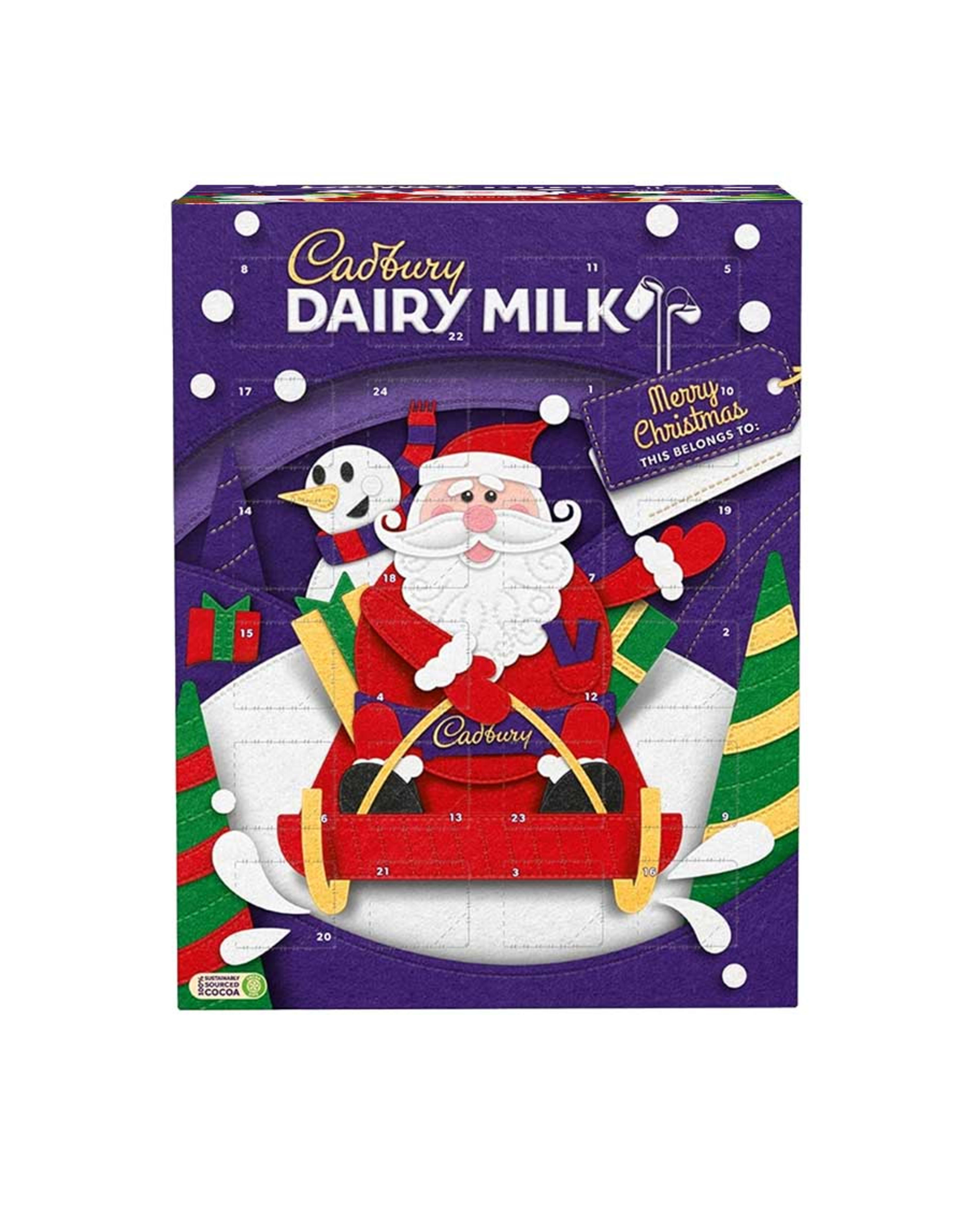 Cadbury Dairy Milk Advent Calendar 90gm