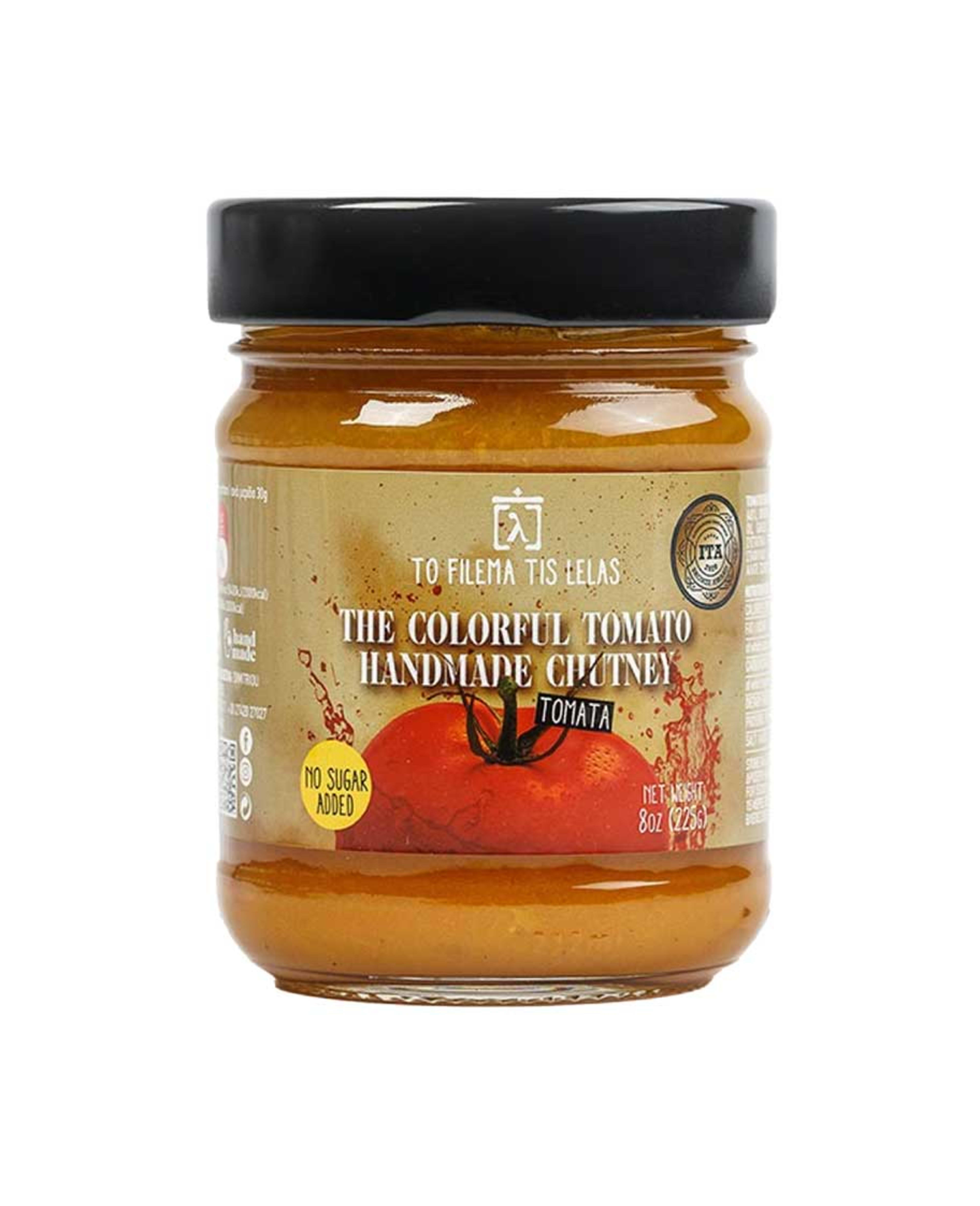 To Filema Tis Lelas Colorful Tomato Handmade Chutney 225gm
