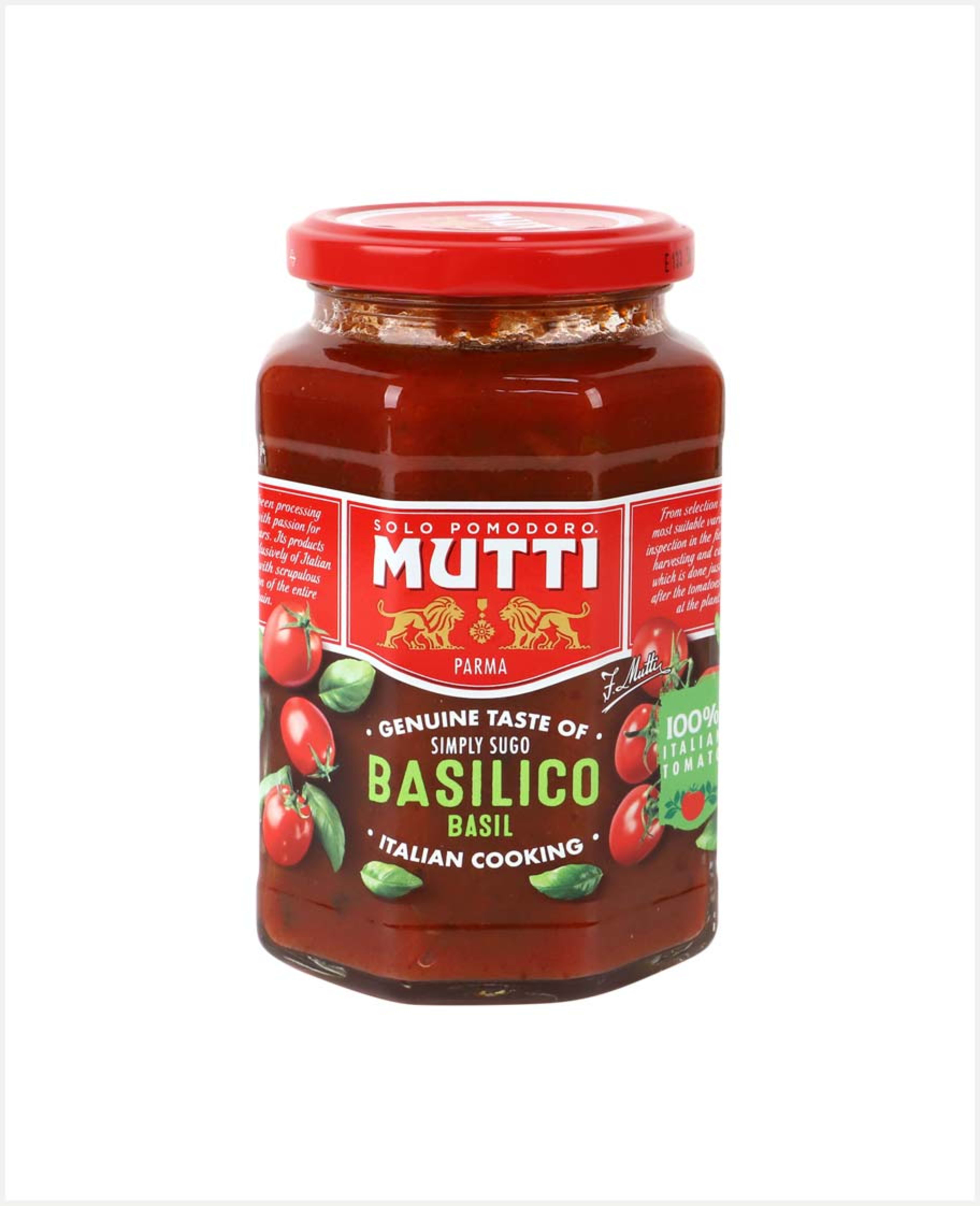 Mutti Tomato Sauce with Basil 400gm