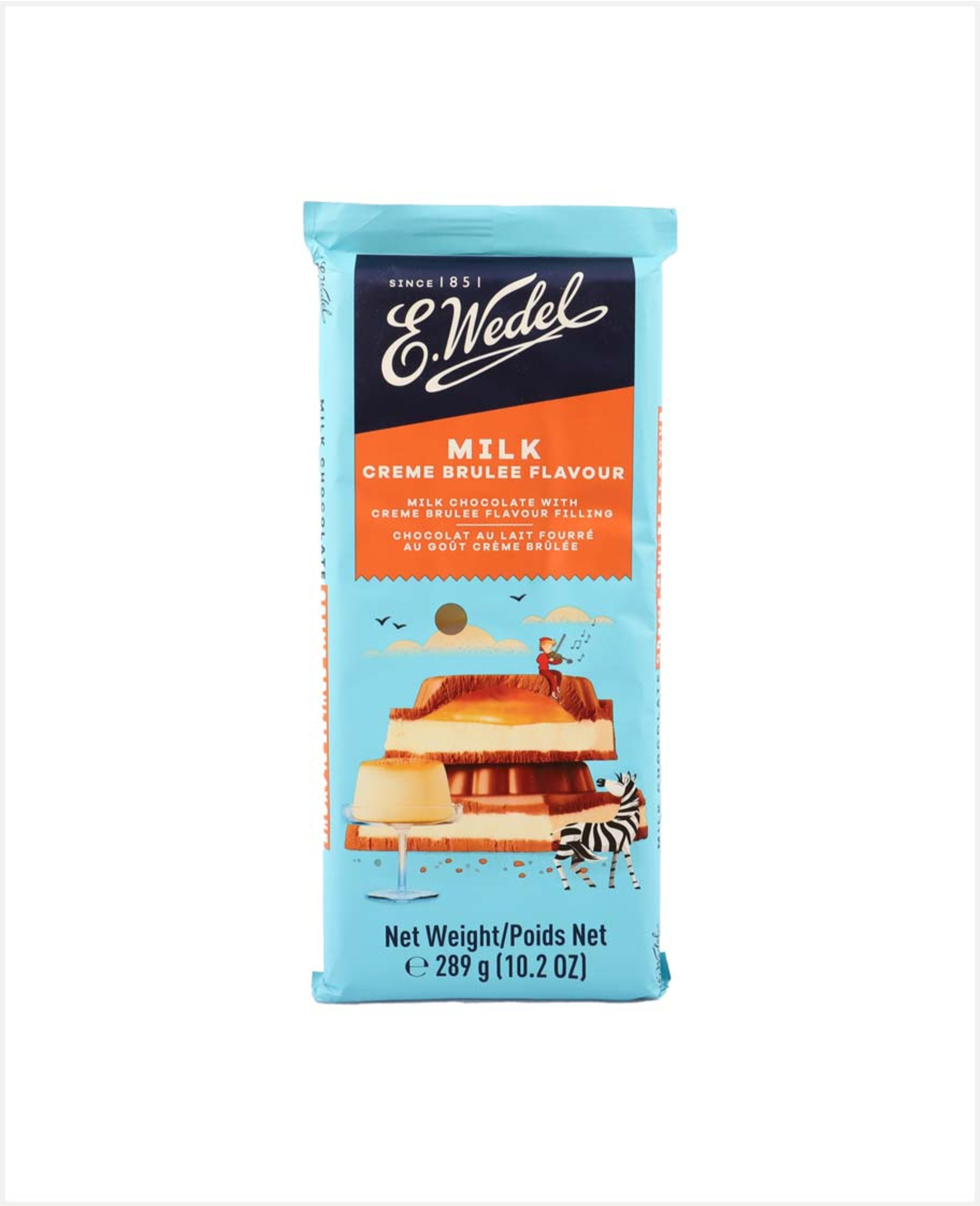 E.wedel Milk Chocolate Creme Brulee Flavour 289gm