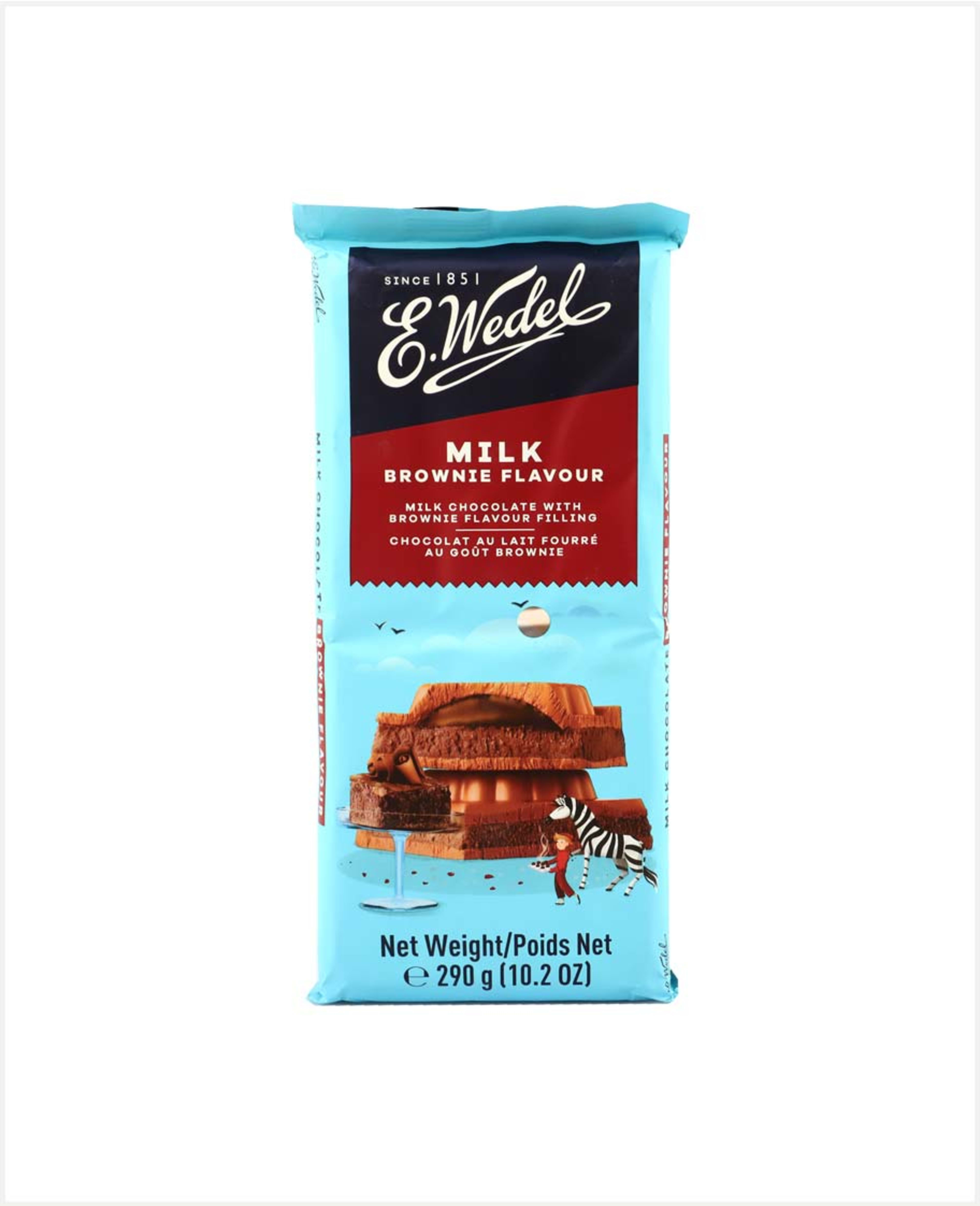 E.wedel Milk Chocolate Brownie Flavour 290gm