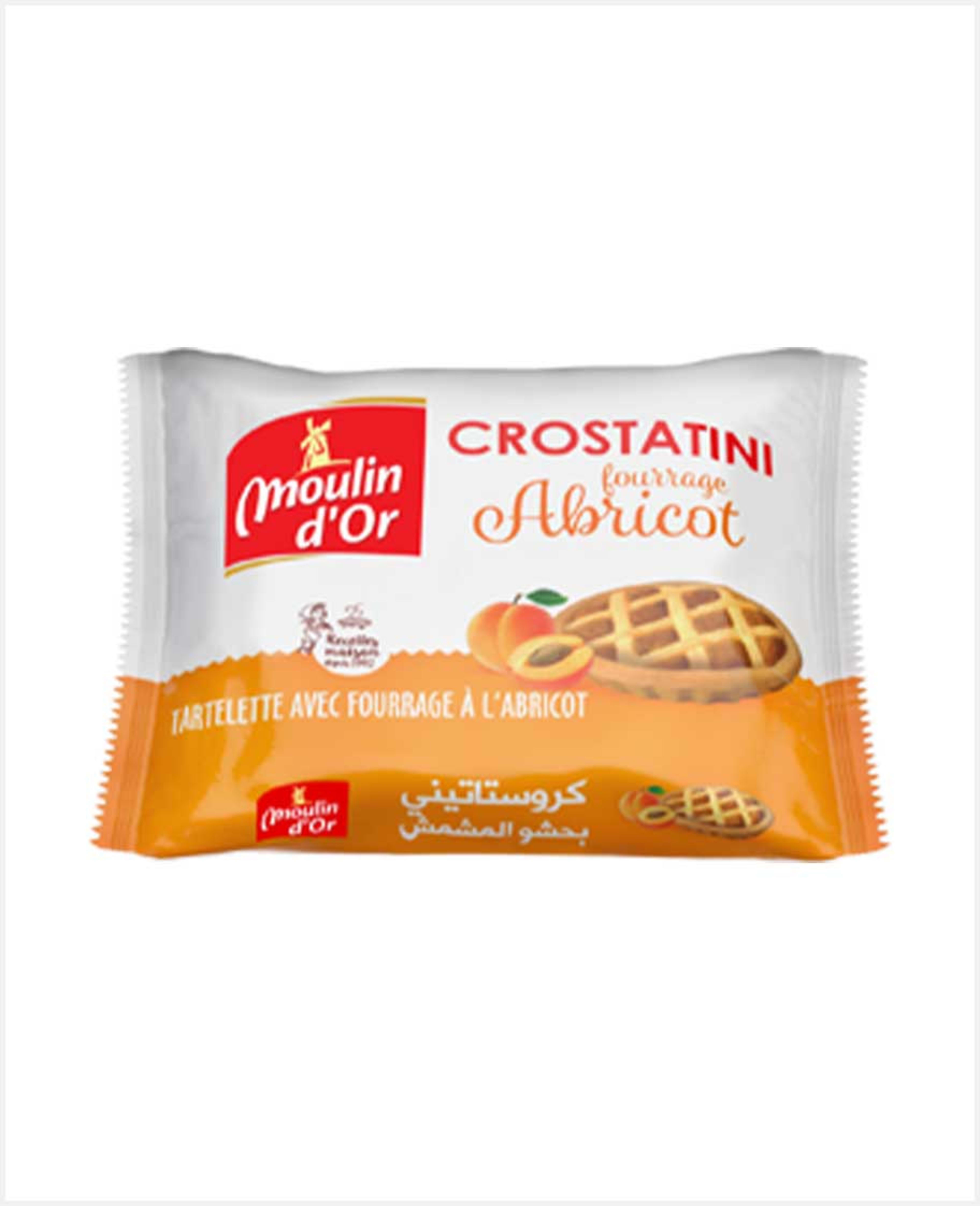 Moulin D'or Crostatini Abricot 75gm
