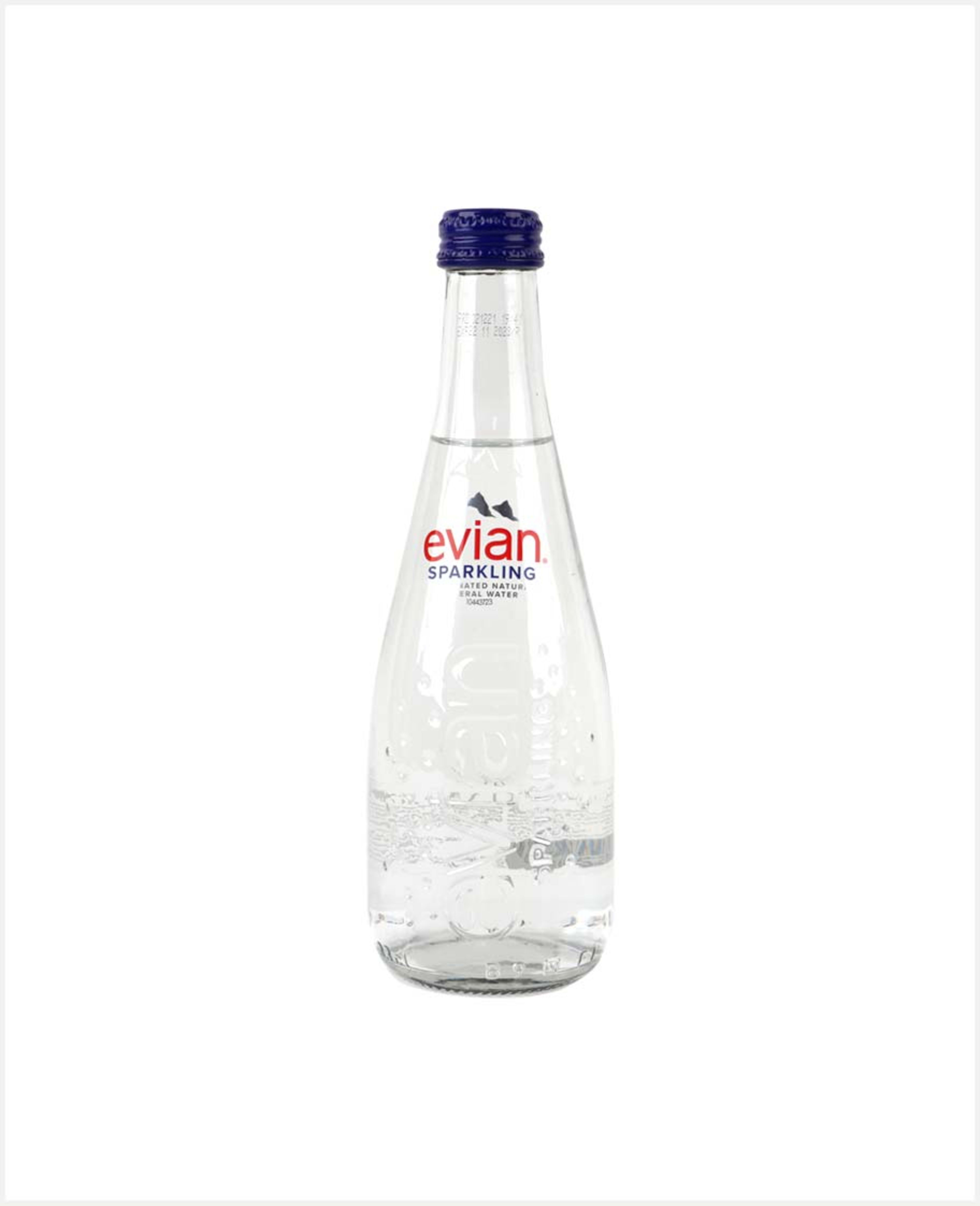 Evian Sparkling Natural Mineral Water 330ml