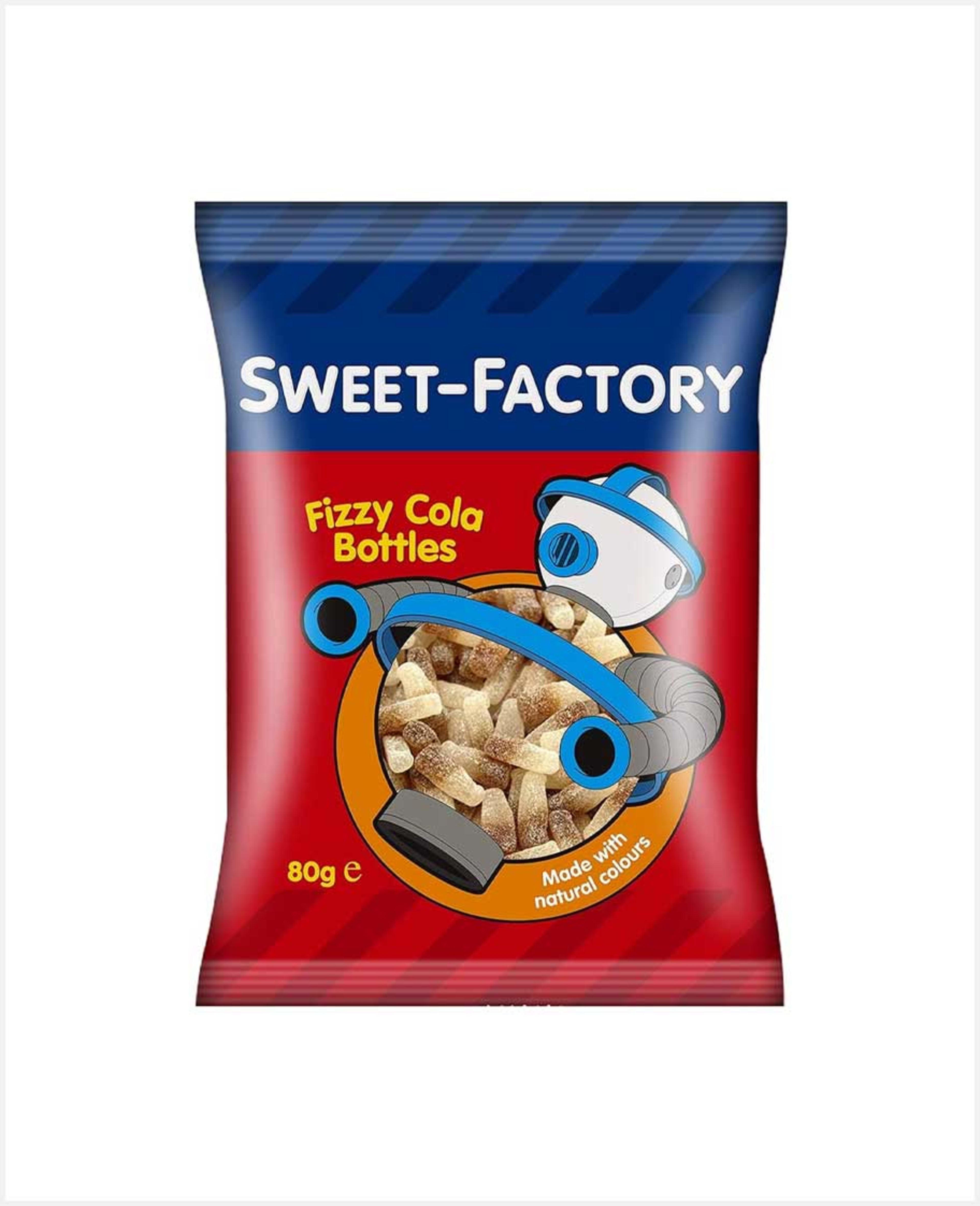 Sweet-factory Fizzy Cola Bottle Candies 80gm