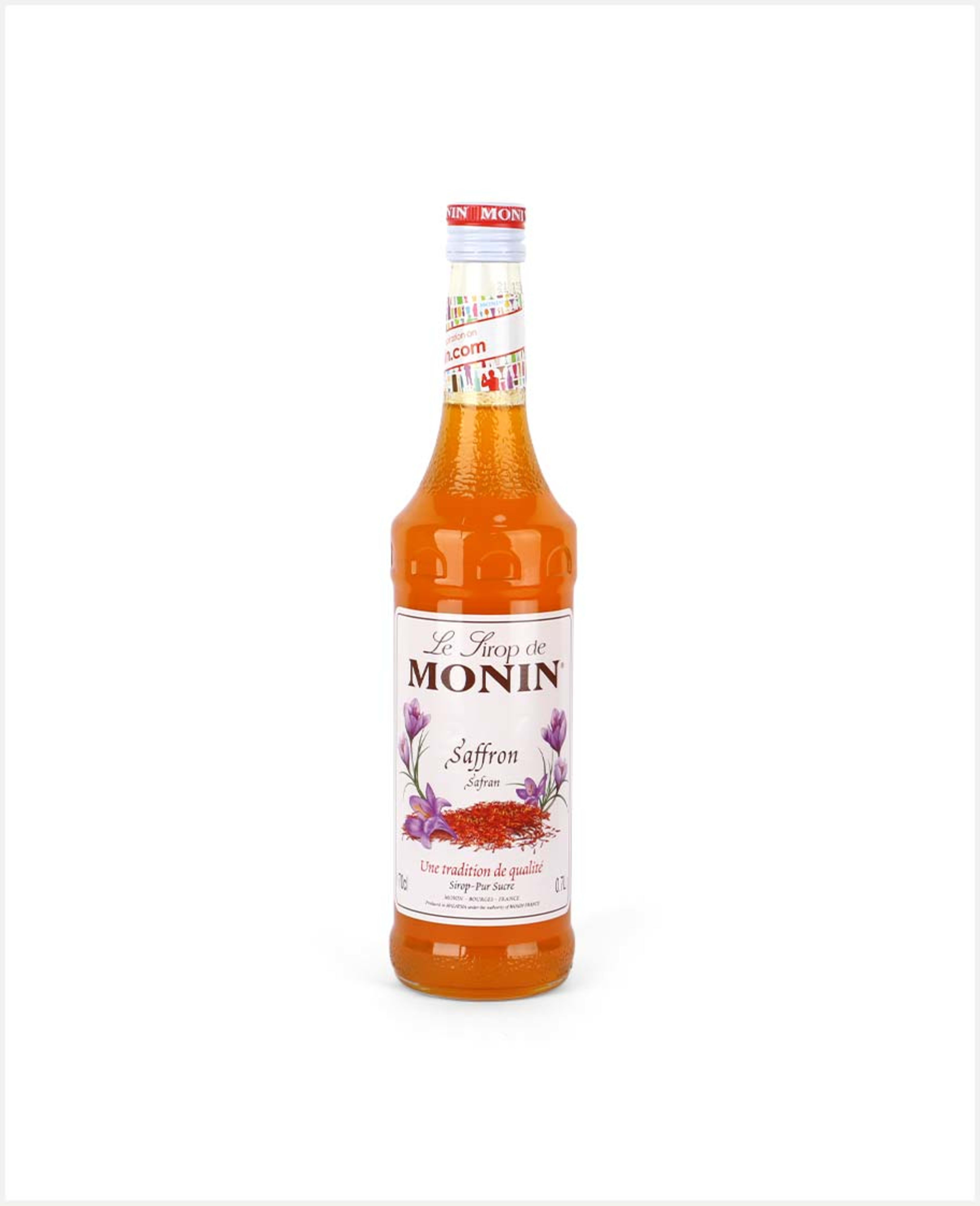 Monin Saffron Syrup Bottle 700ml