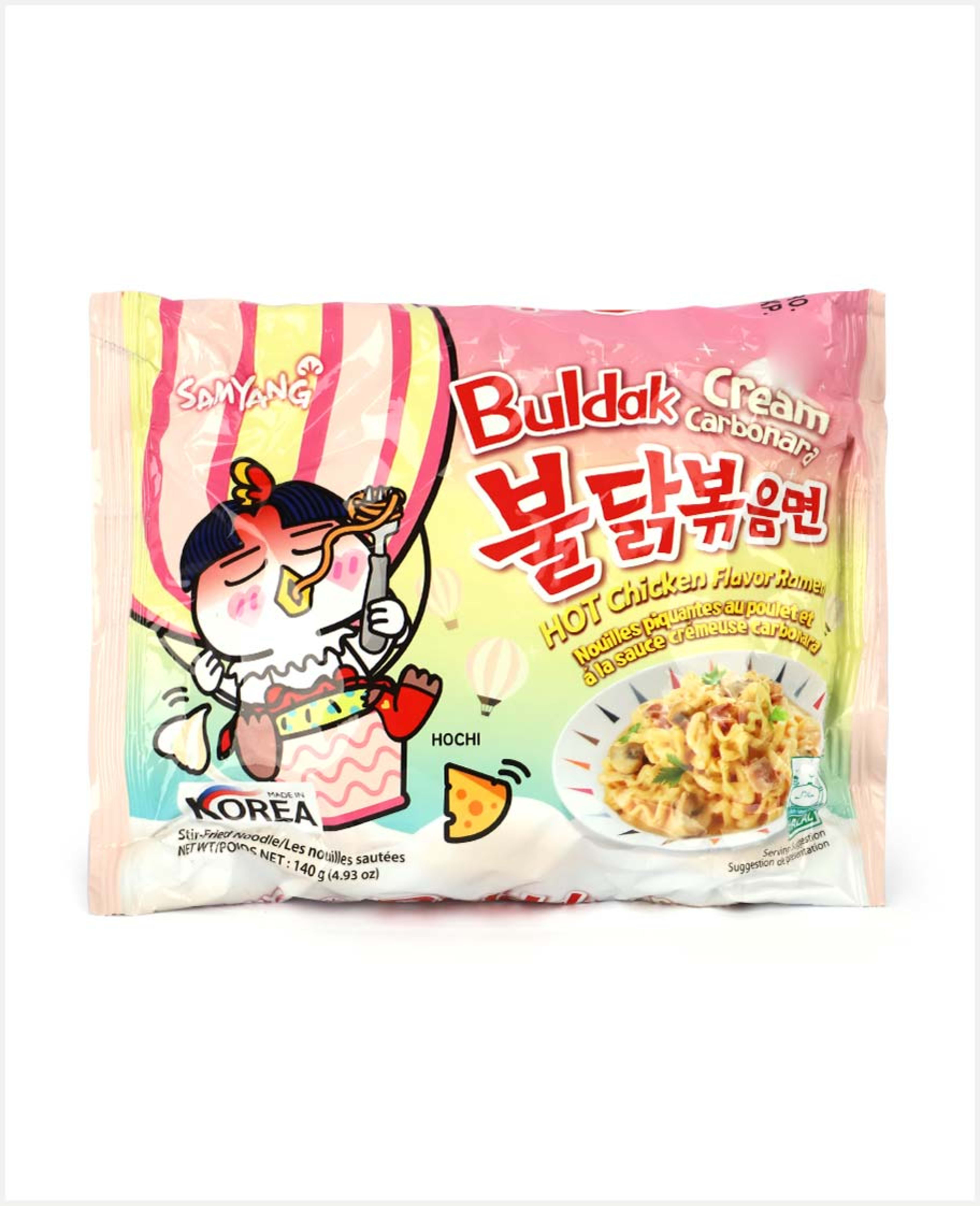 Samyang Buldak Cream Carbonara Hot Chicken 140gm