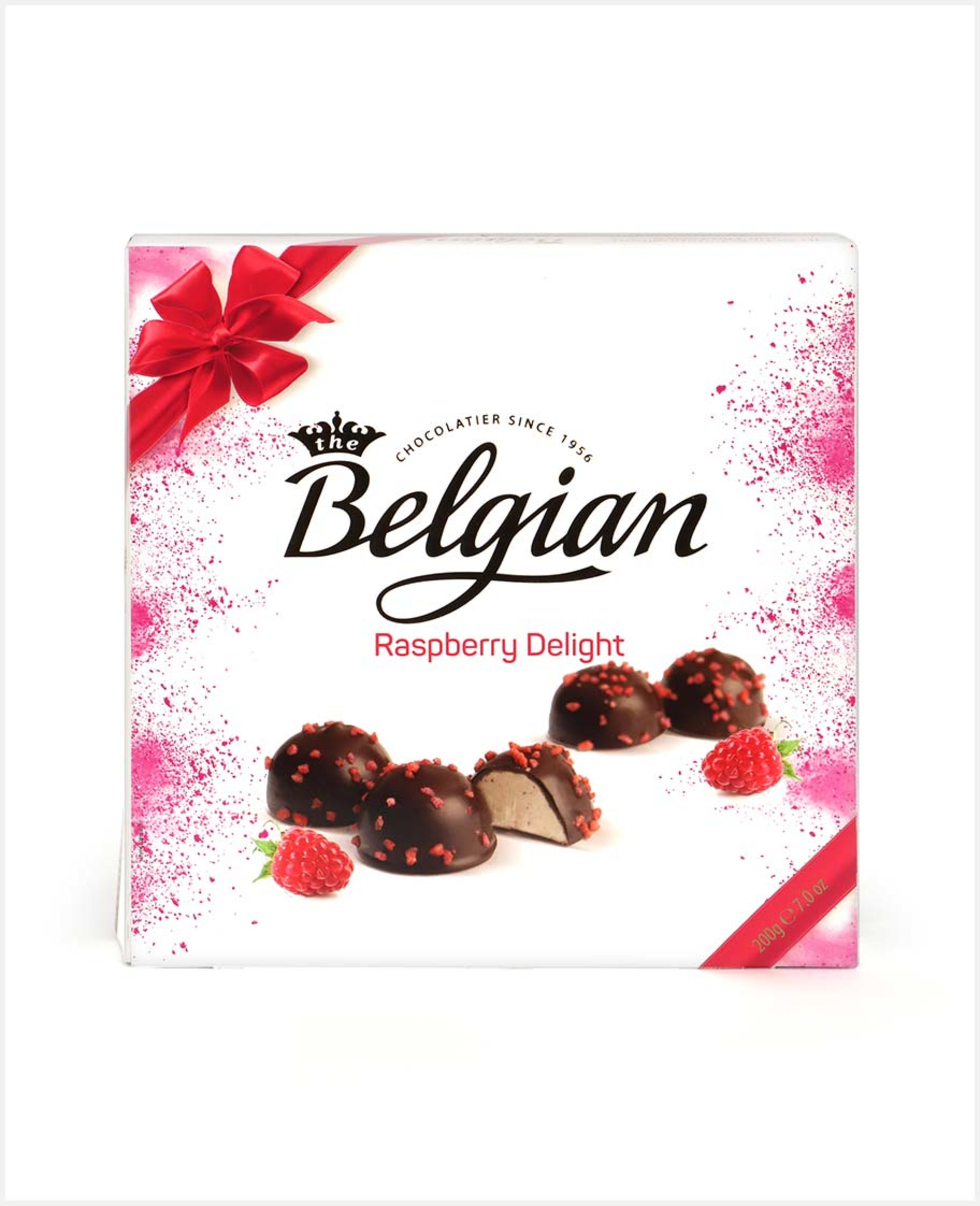 Belgian Chocolate Raspberry Delight 200gm