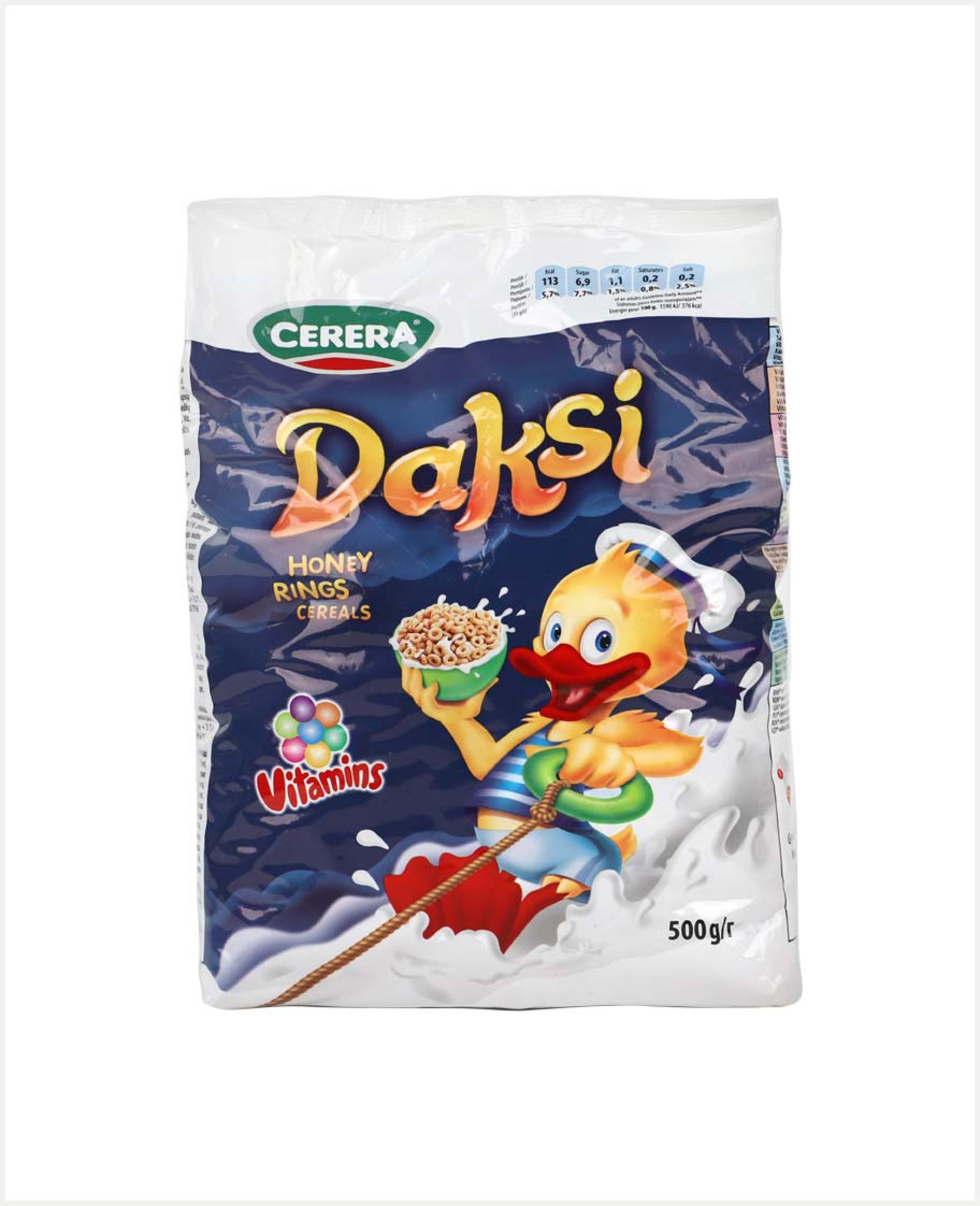 Cerera Daksi Honey Rings Cereals 500gm