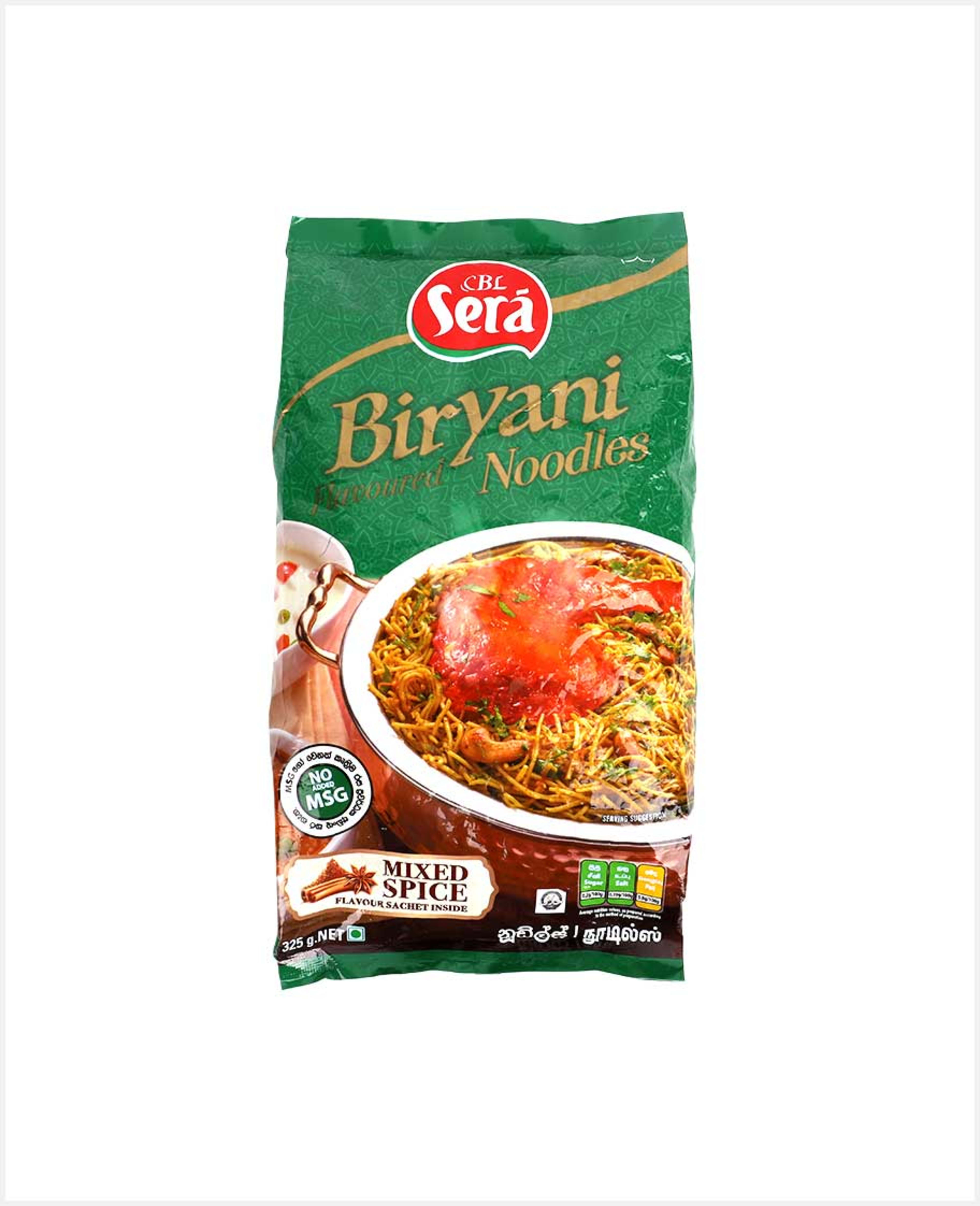Cbl Sera Noodles Biryani Flavour 325gm