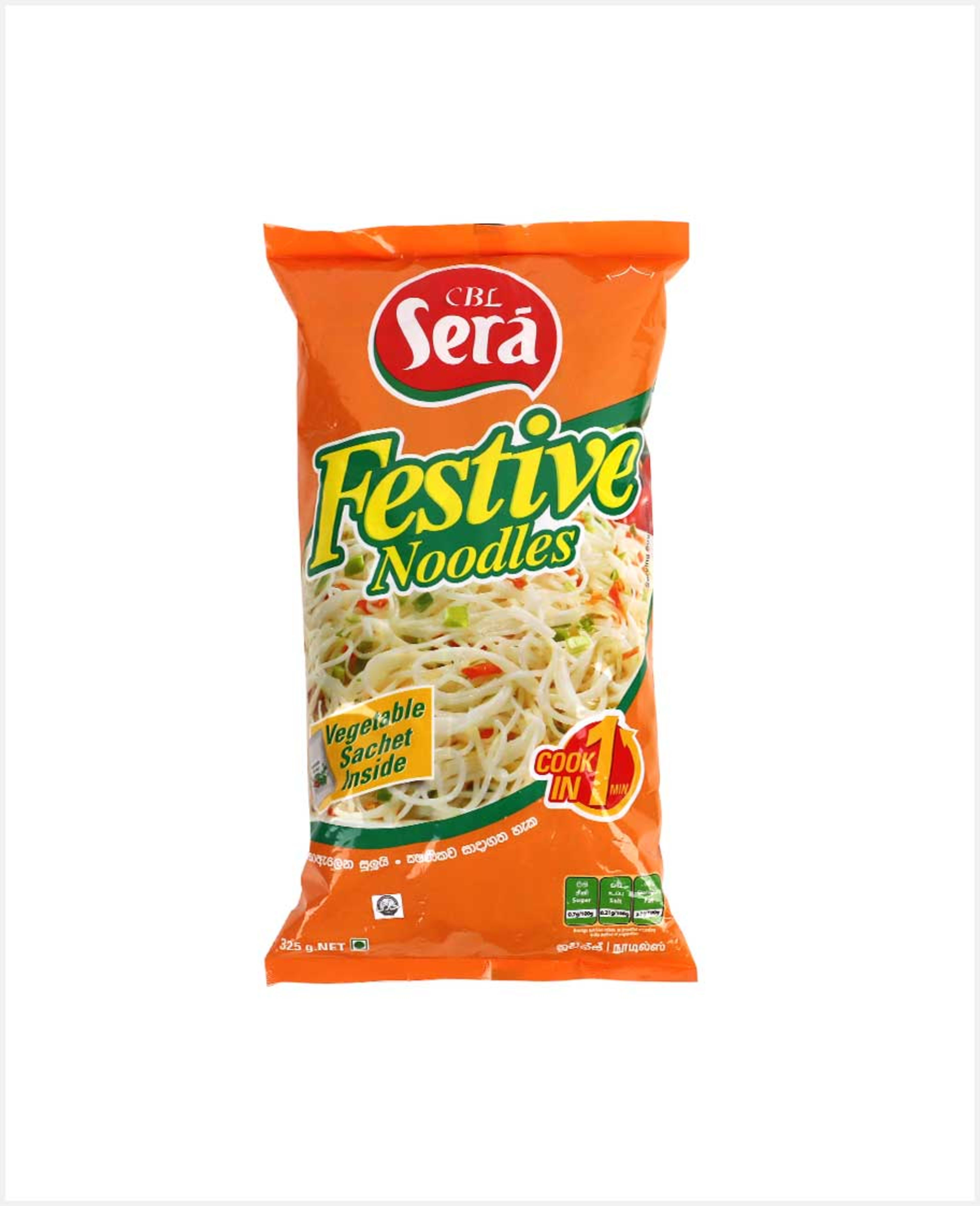Cbl Sera Noodles Festive 325gm