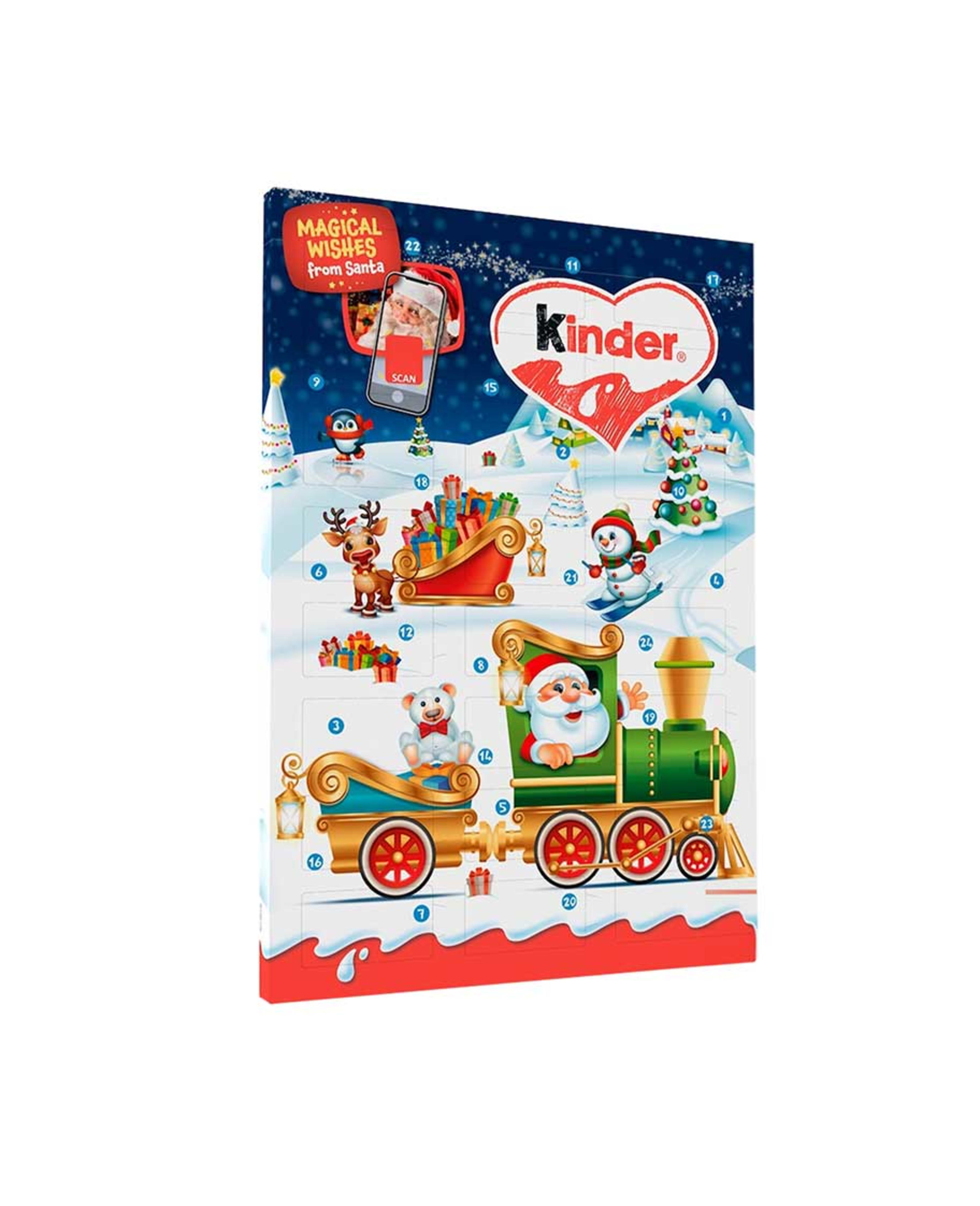 Kinder Santa Advent Calender 144gm