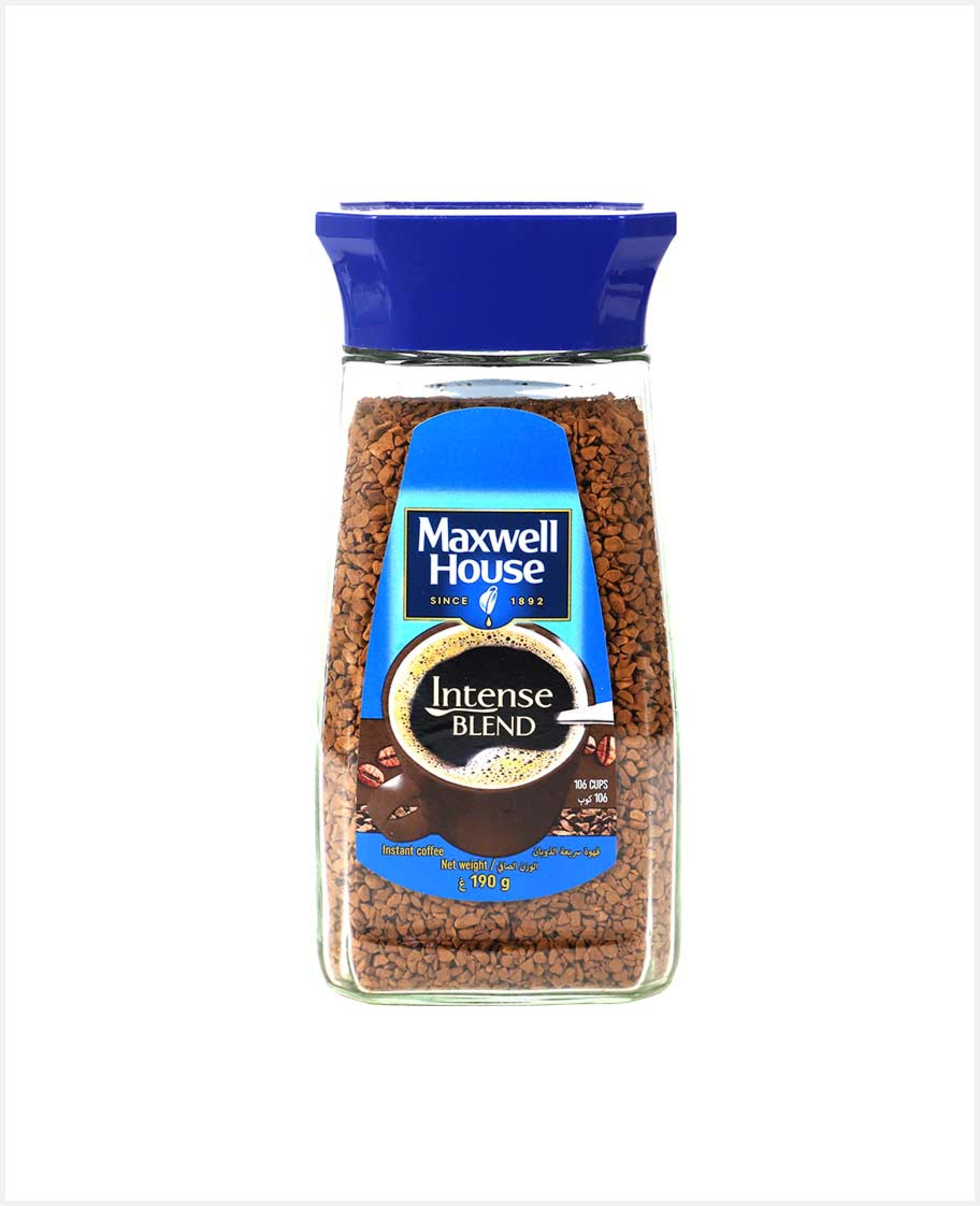 Maxwell House Intense Blend Instant Coffee 190gm