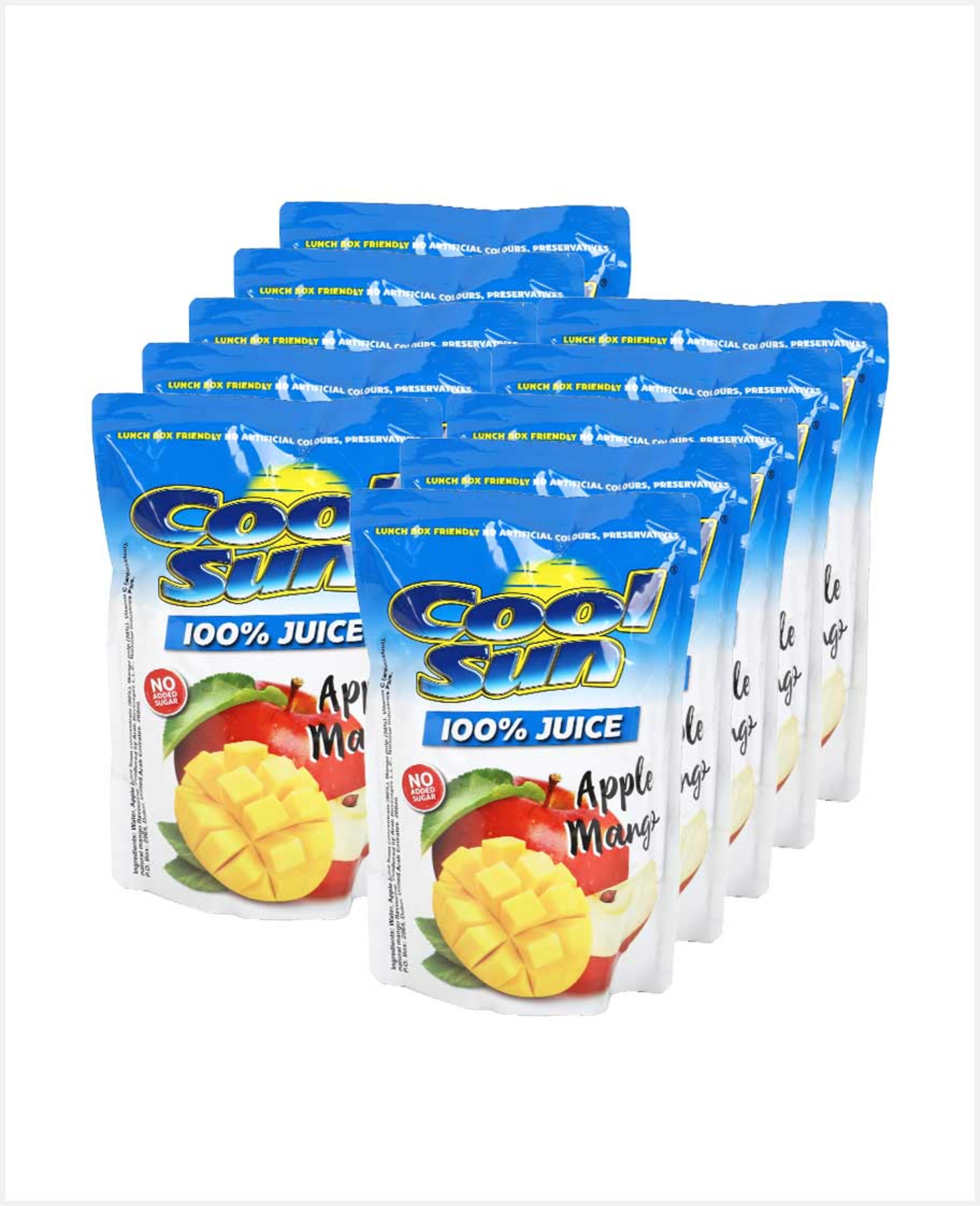 Cool Sun 100% Juice Apple Mango No Added Sugar 200ml