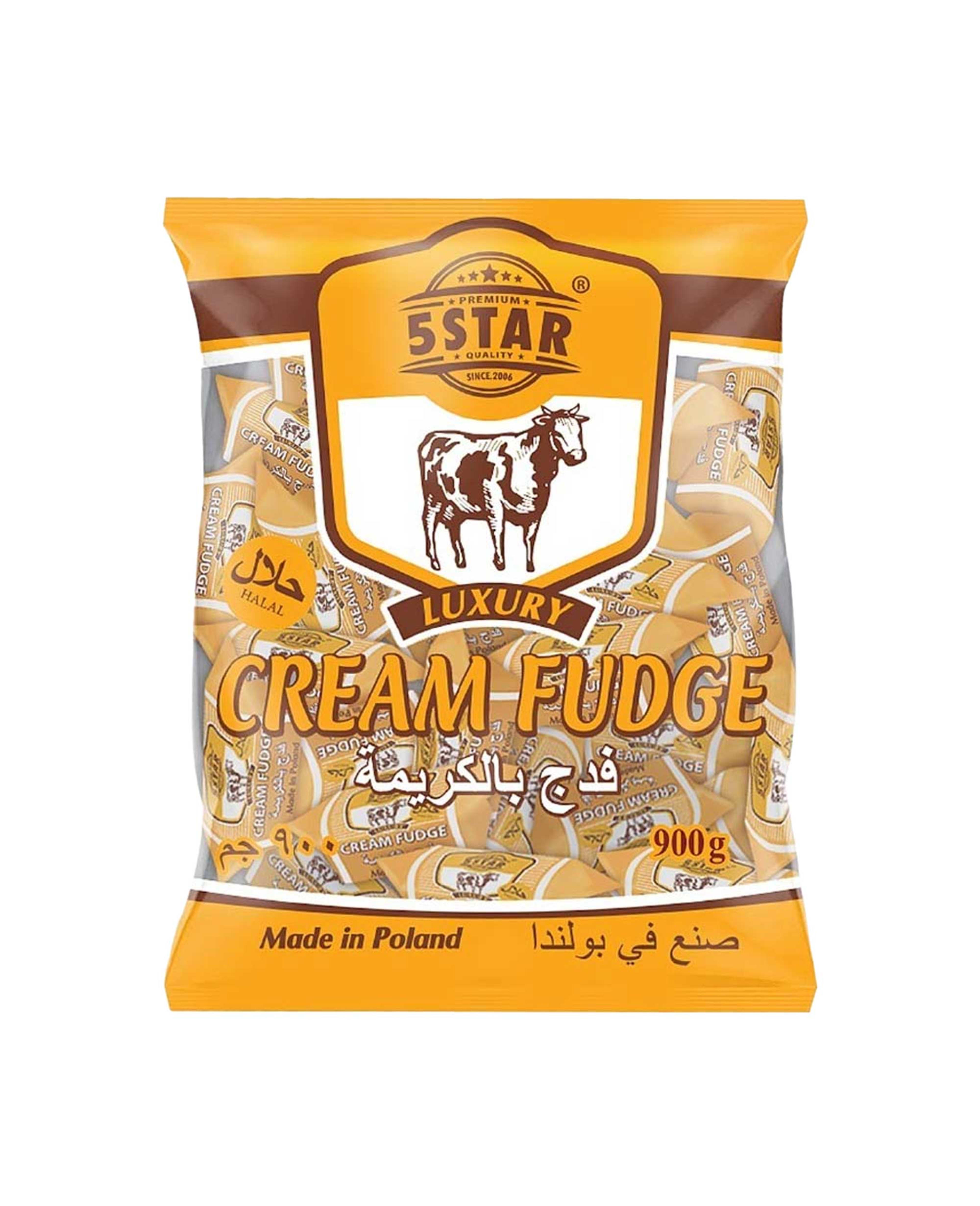 5 Star Cream Fudge 900gm