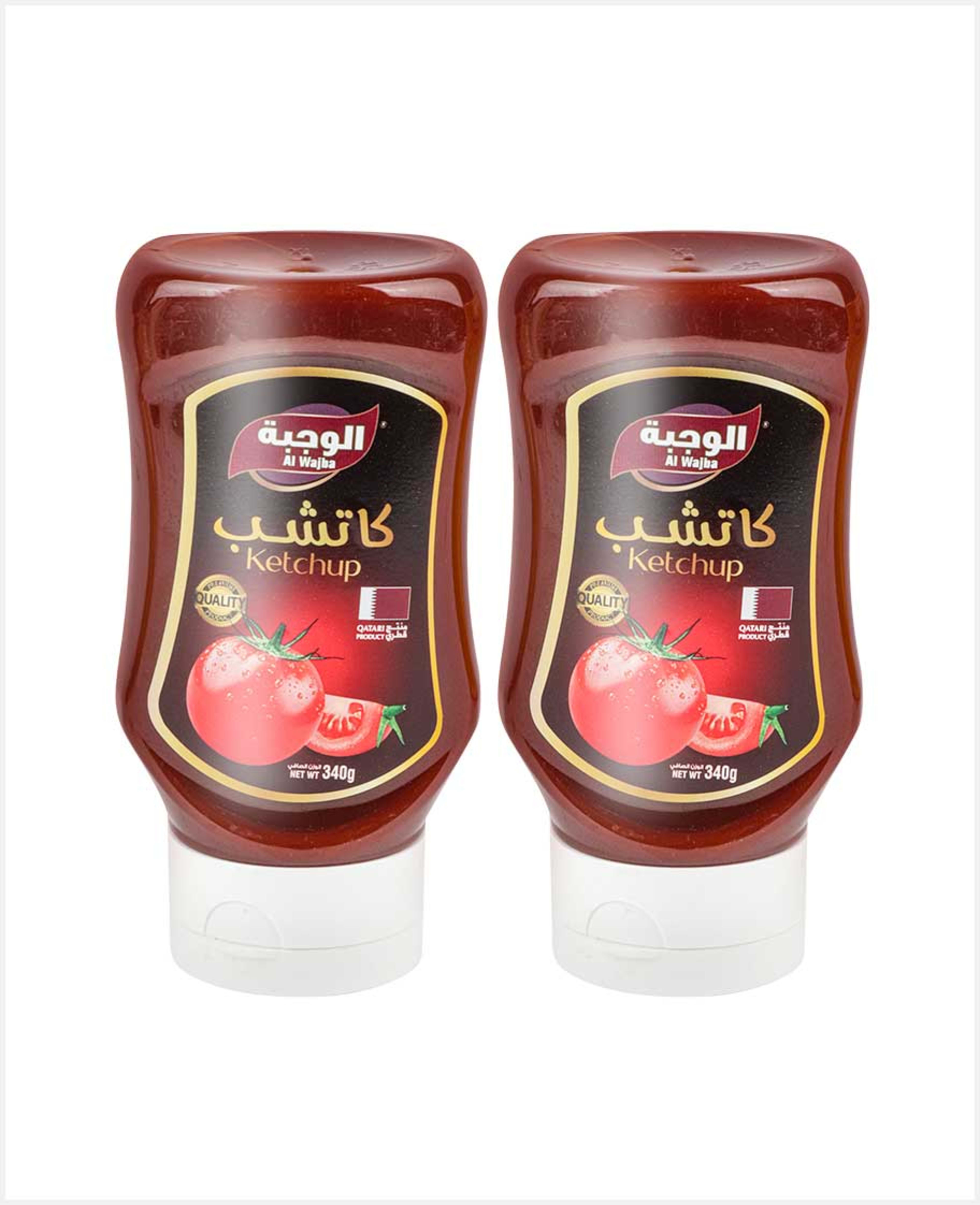 Alwajba Ketchup 2x340gm Promo