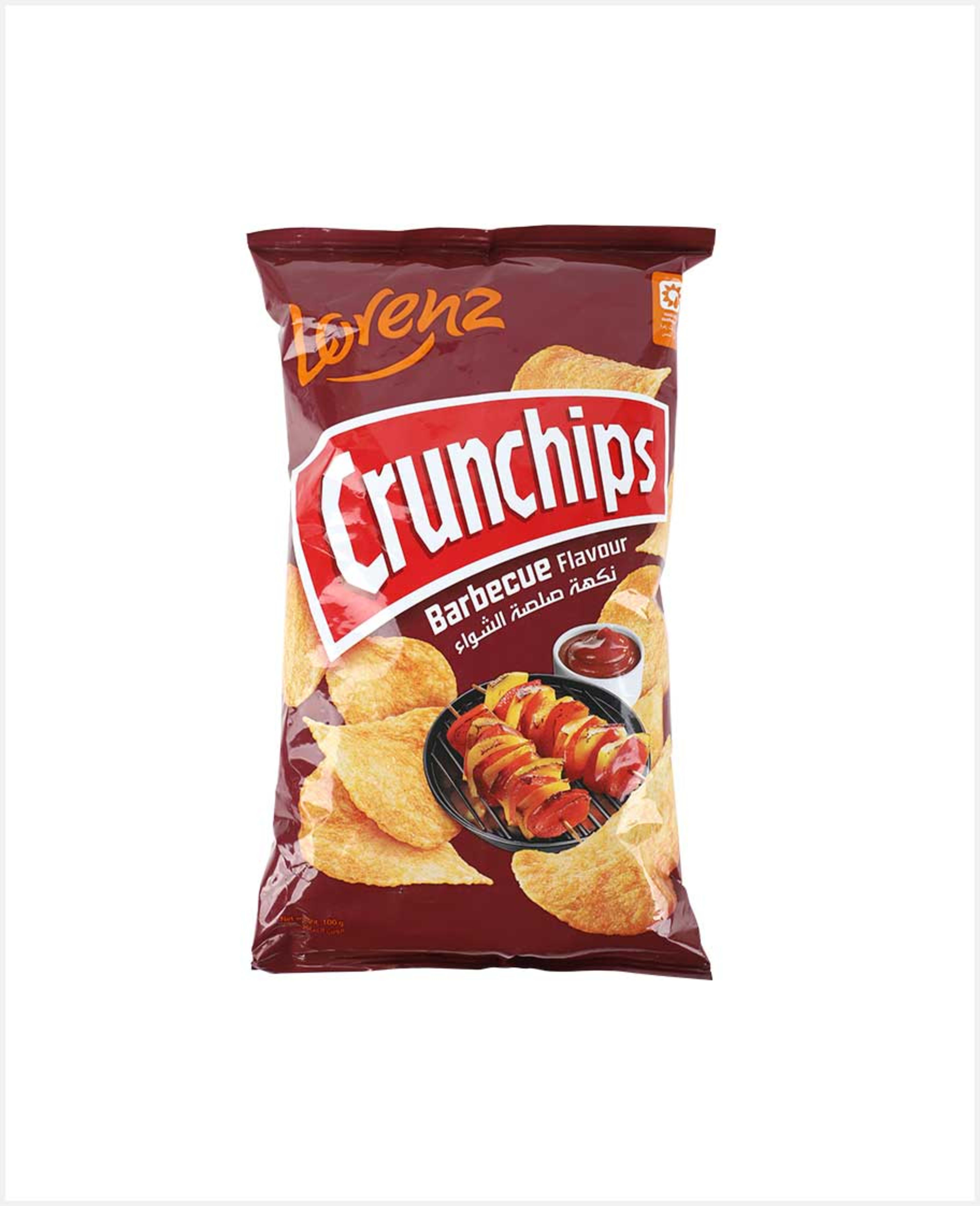 Lorenz Crunchips Barbeque 100gm