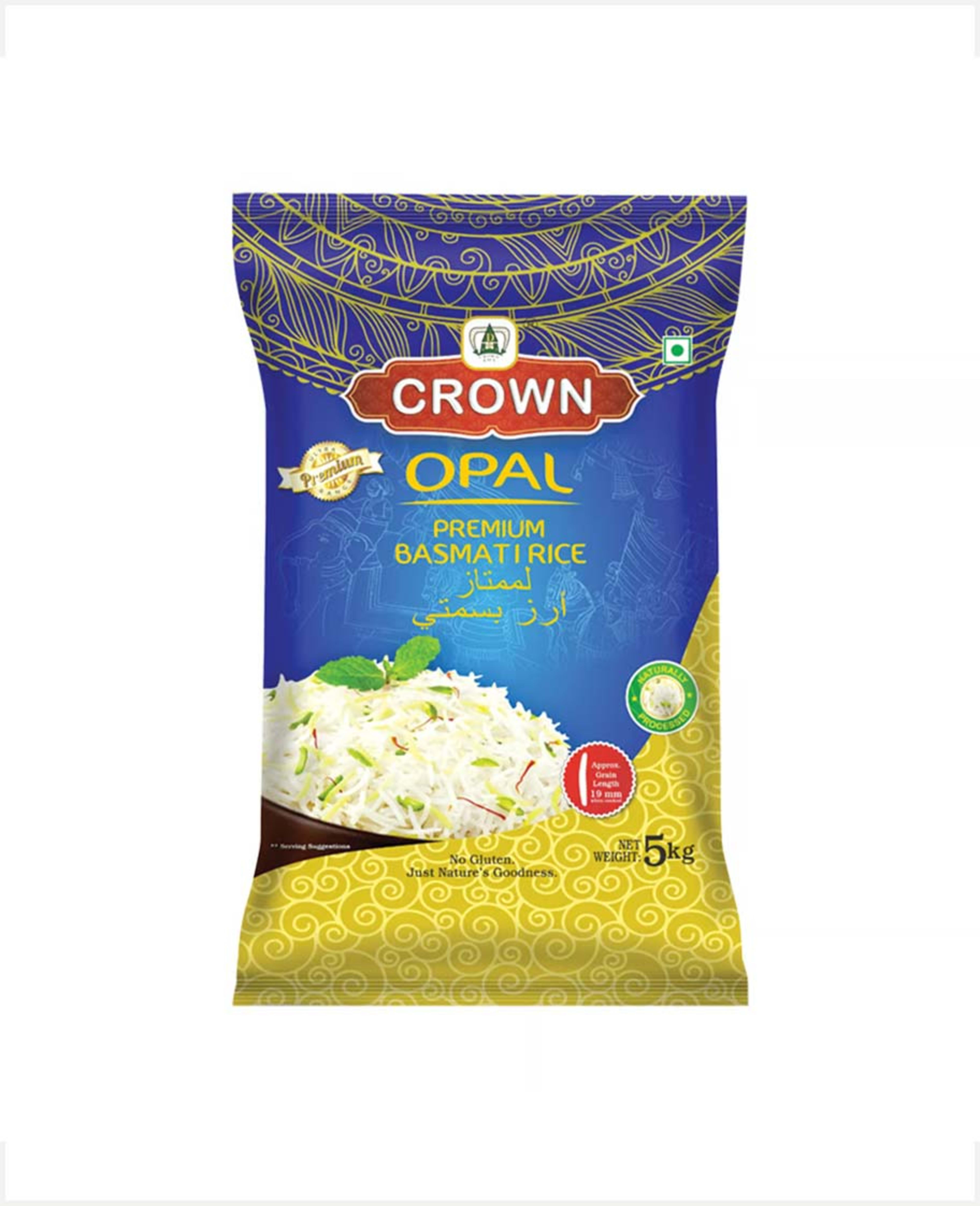 Crown Opal Basmati Rice 5kg