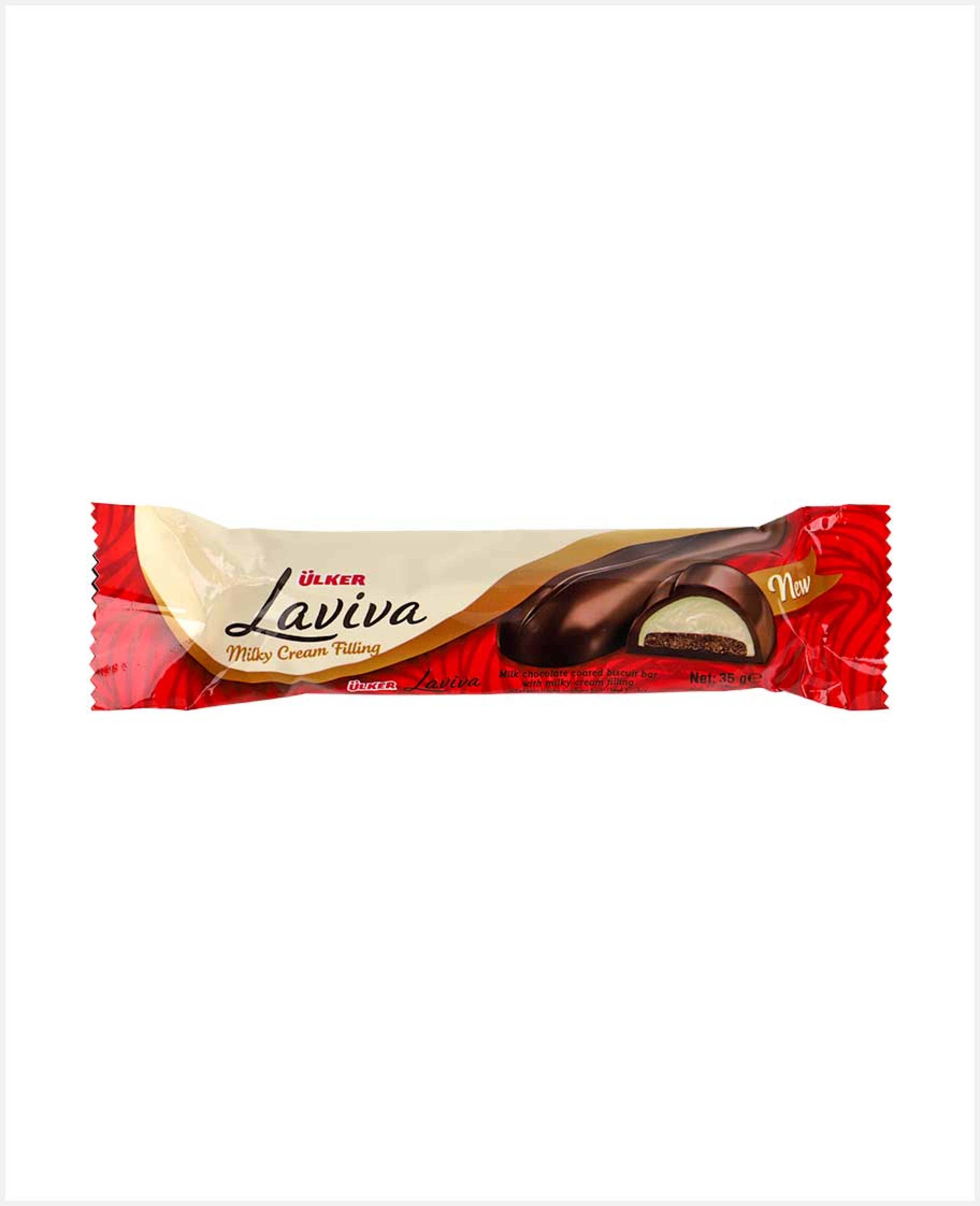 Ulker Laviva Milky Cream Filling Chocolate 35gm
