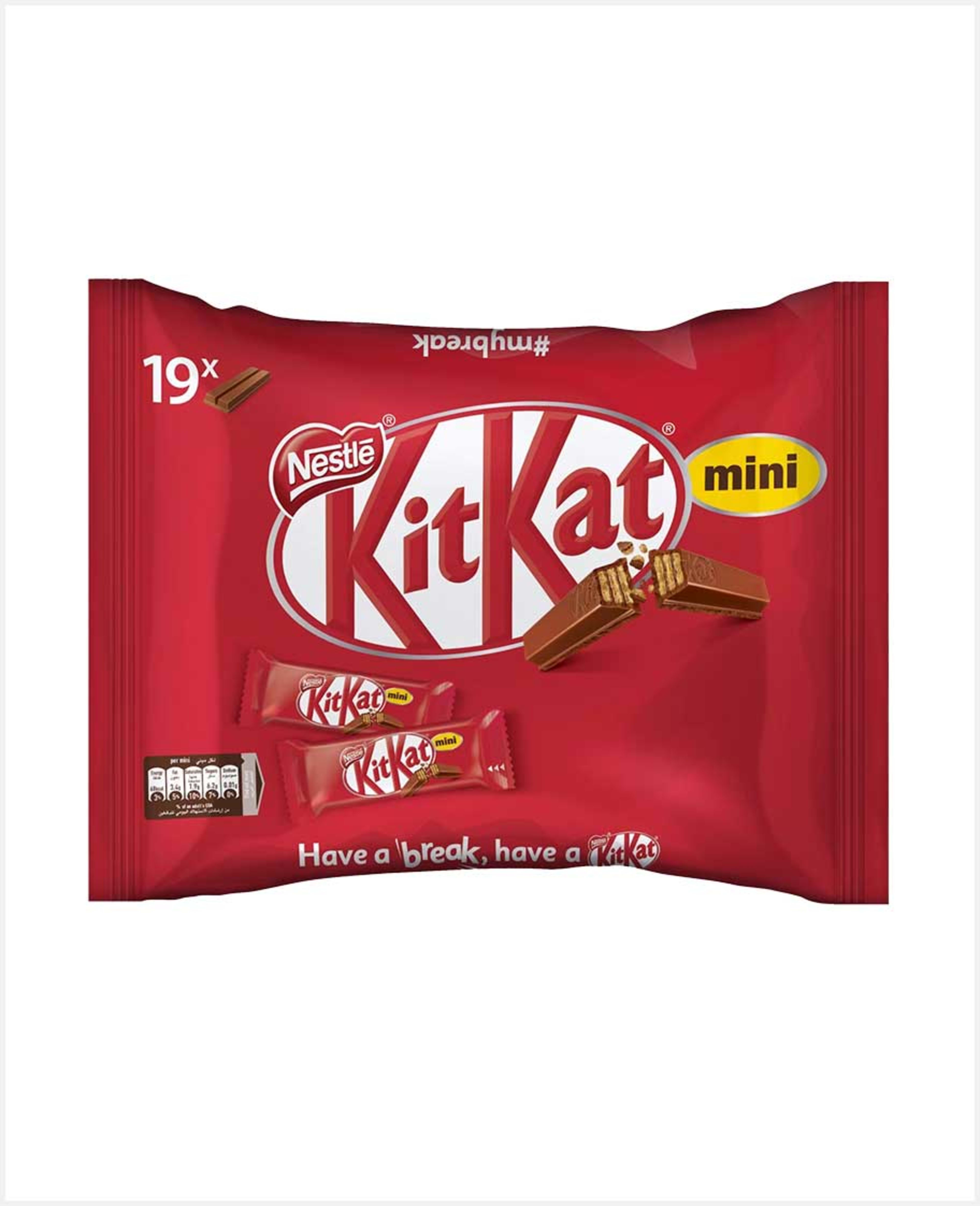 Nestle Kitkat Mini Chocolate Pouch (uae) 250gm