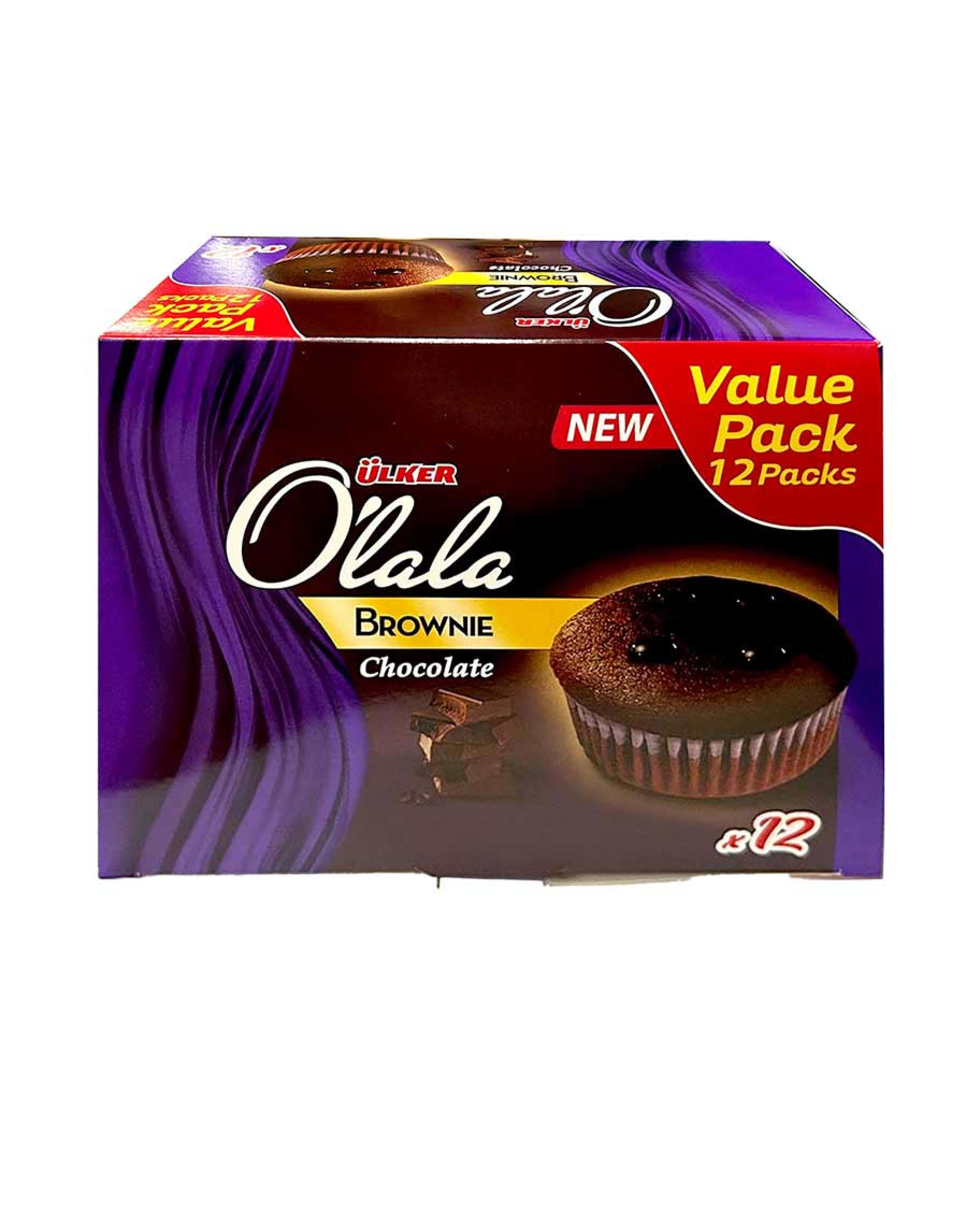 Ulker Olala Brownie Chocolate Cake 12sx40gm Sp.offer