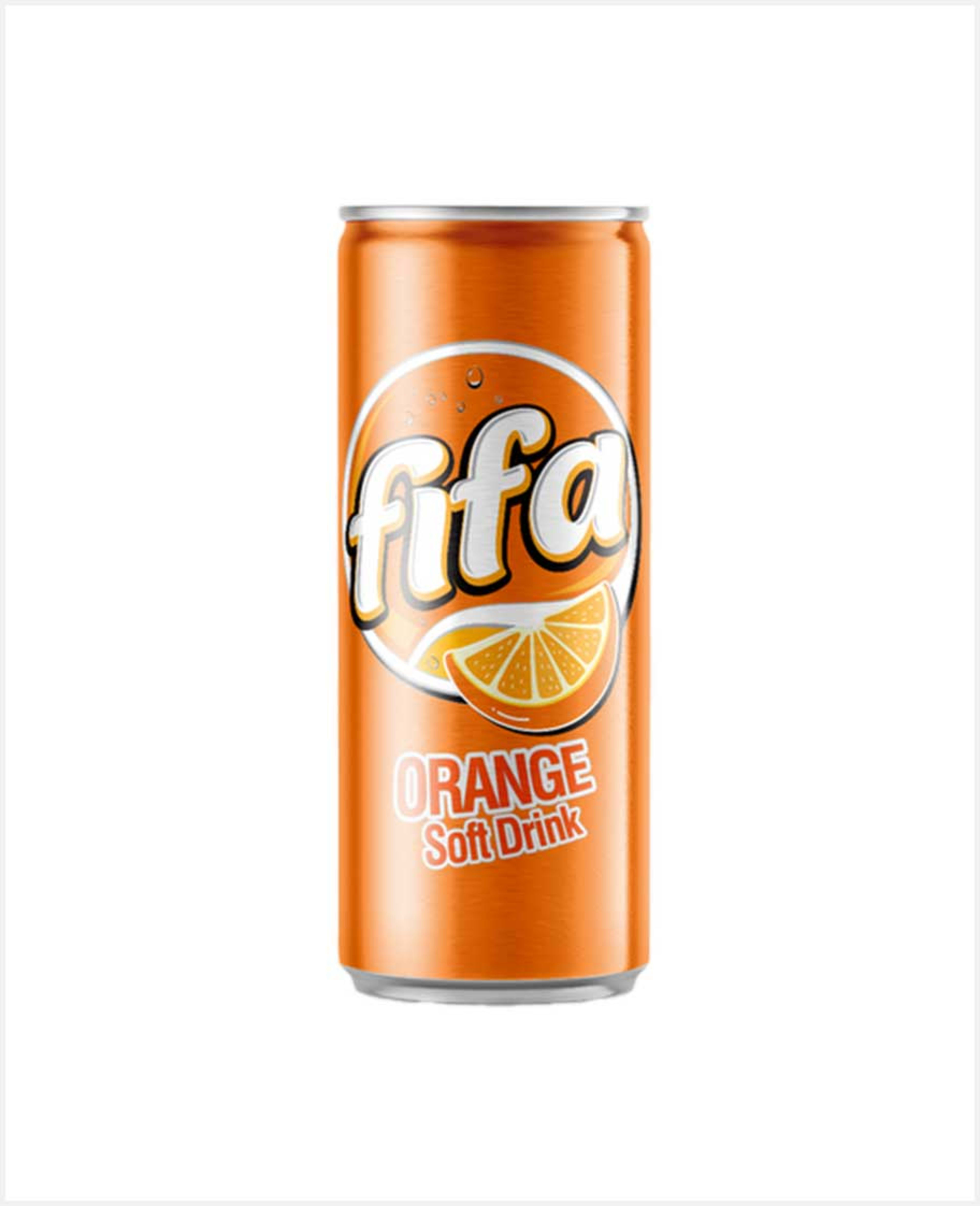 Fifa Orange Soft Drink Can 250ml