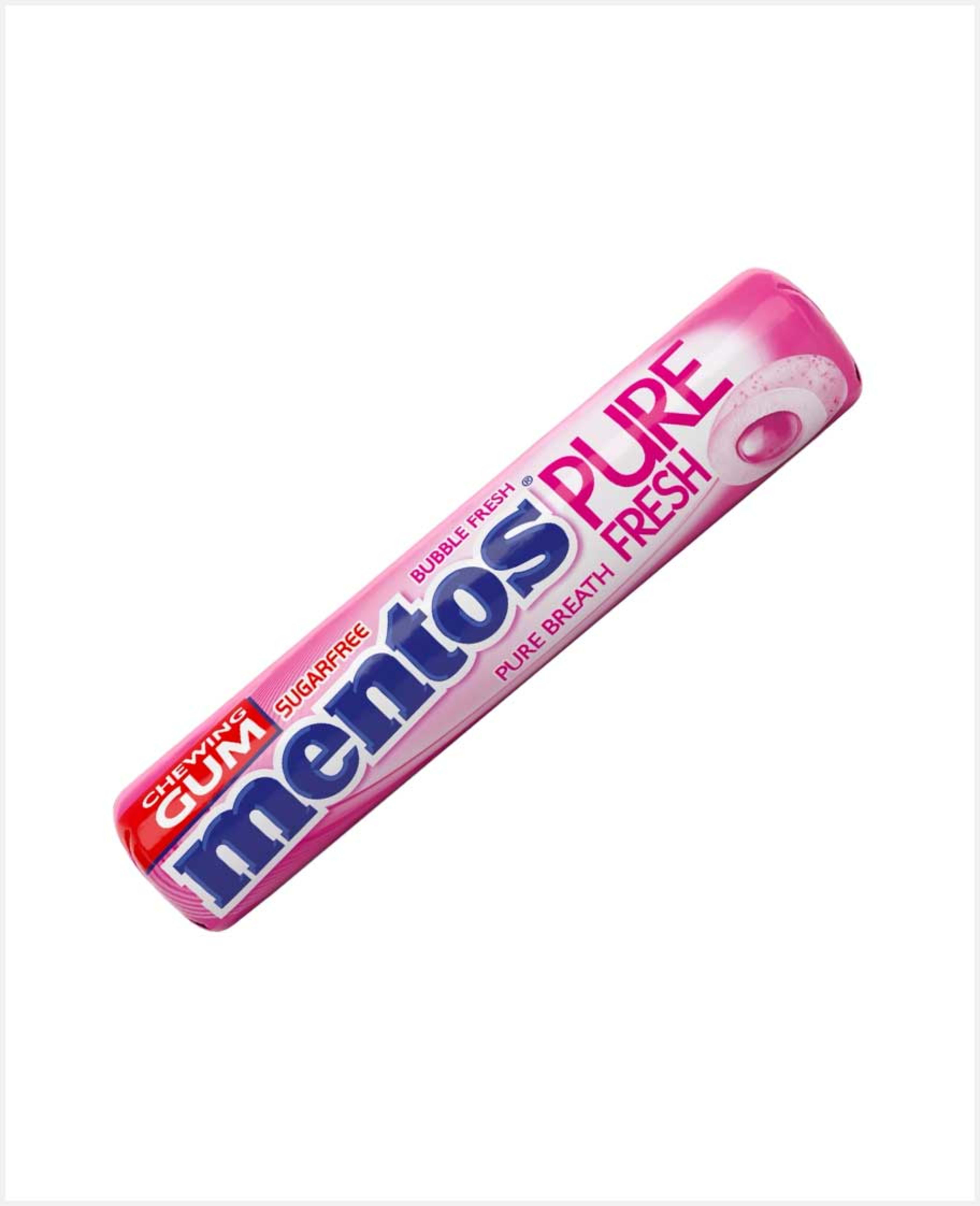 Mentos S/f Pure Fresh Bubble Fresh Chewing Gum 9s 15.75gm