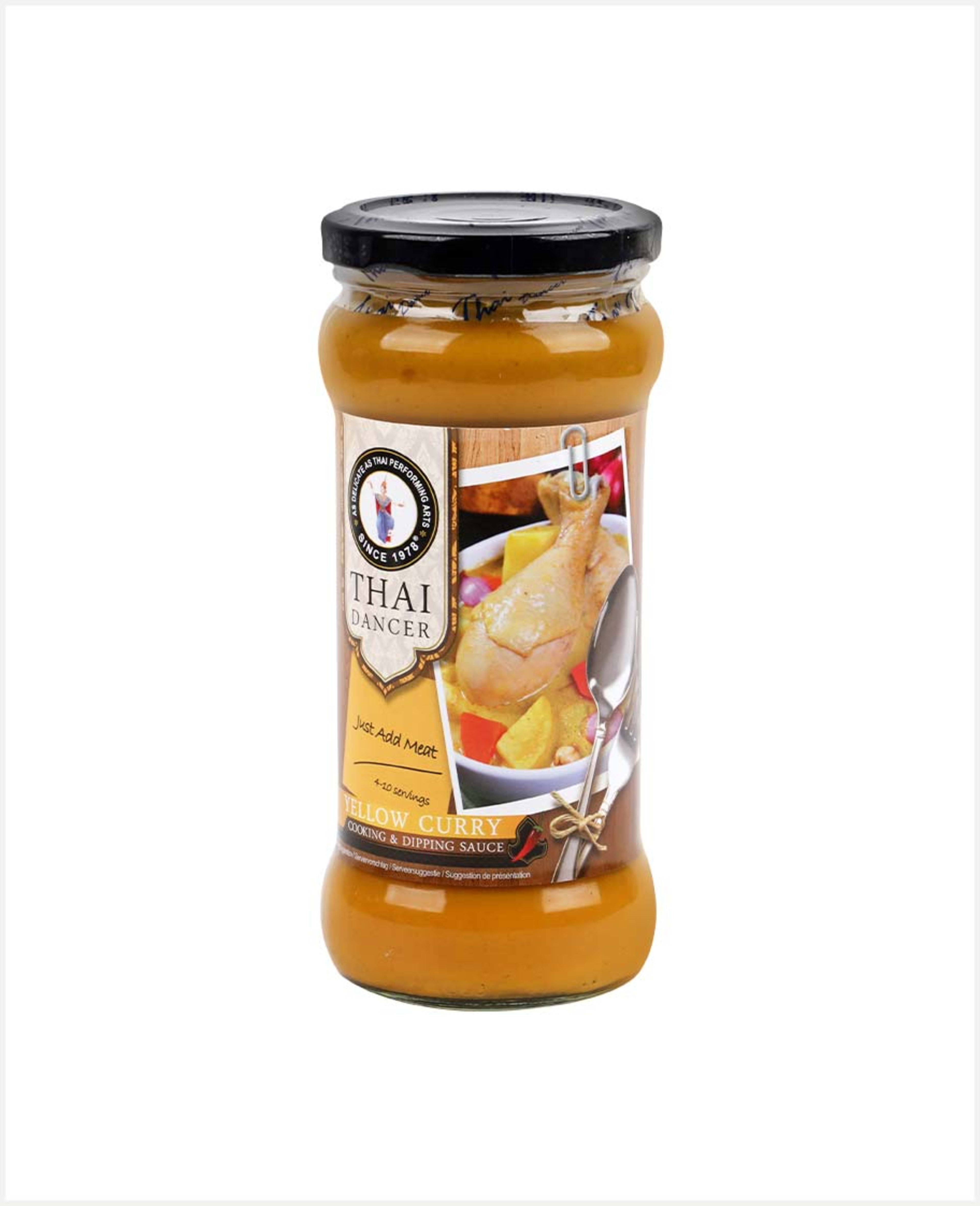 Thai Dancer Yellow Curry Cooking & Dipping Sauce 335ml(340gm)