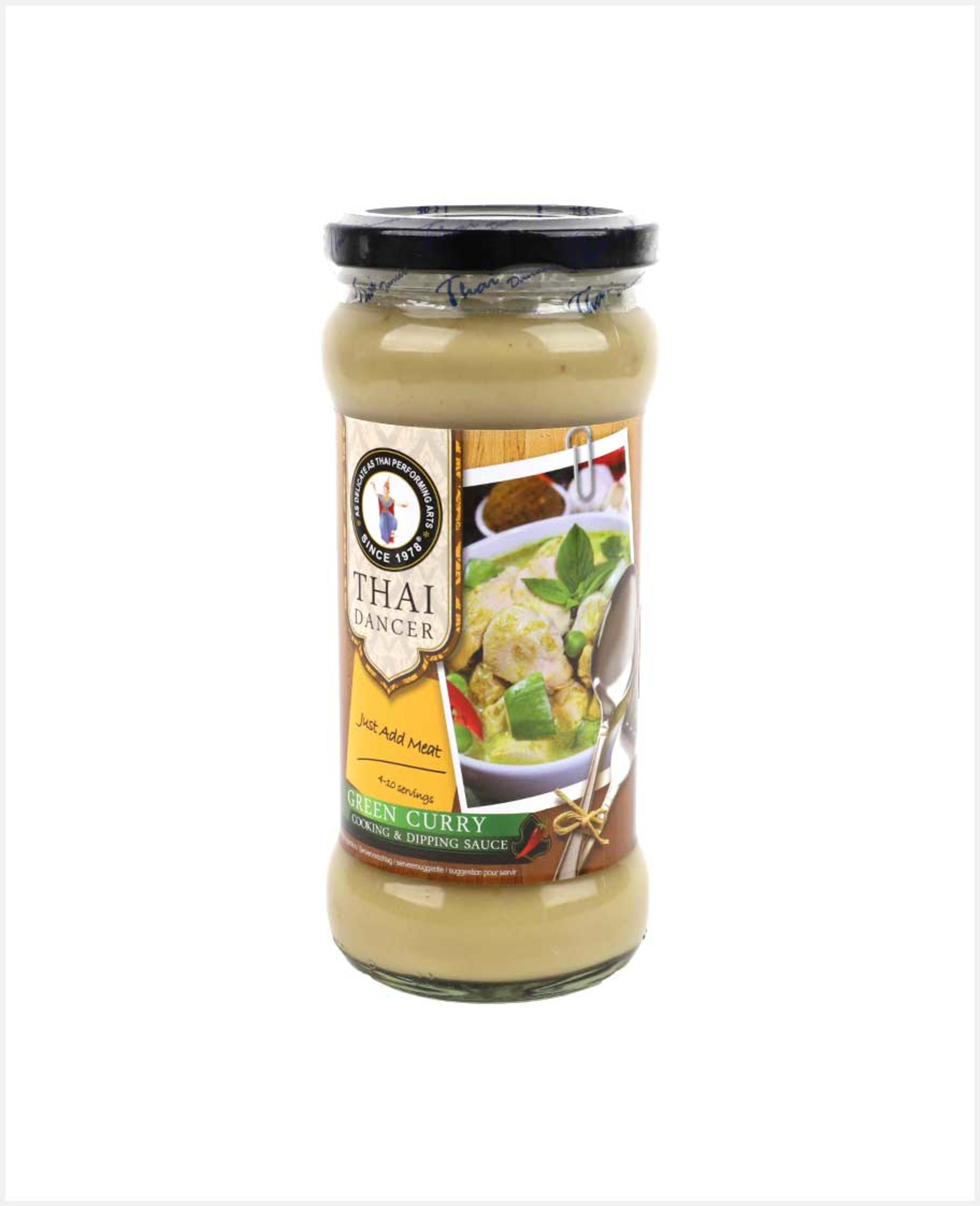 Thai Dancer Green Curry Cooking & Dip Sauce 335ml (340gm)