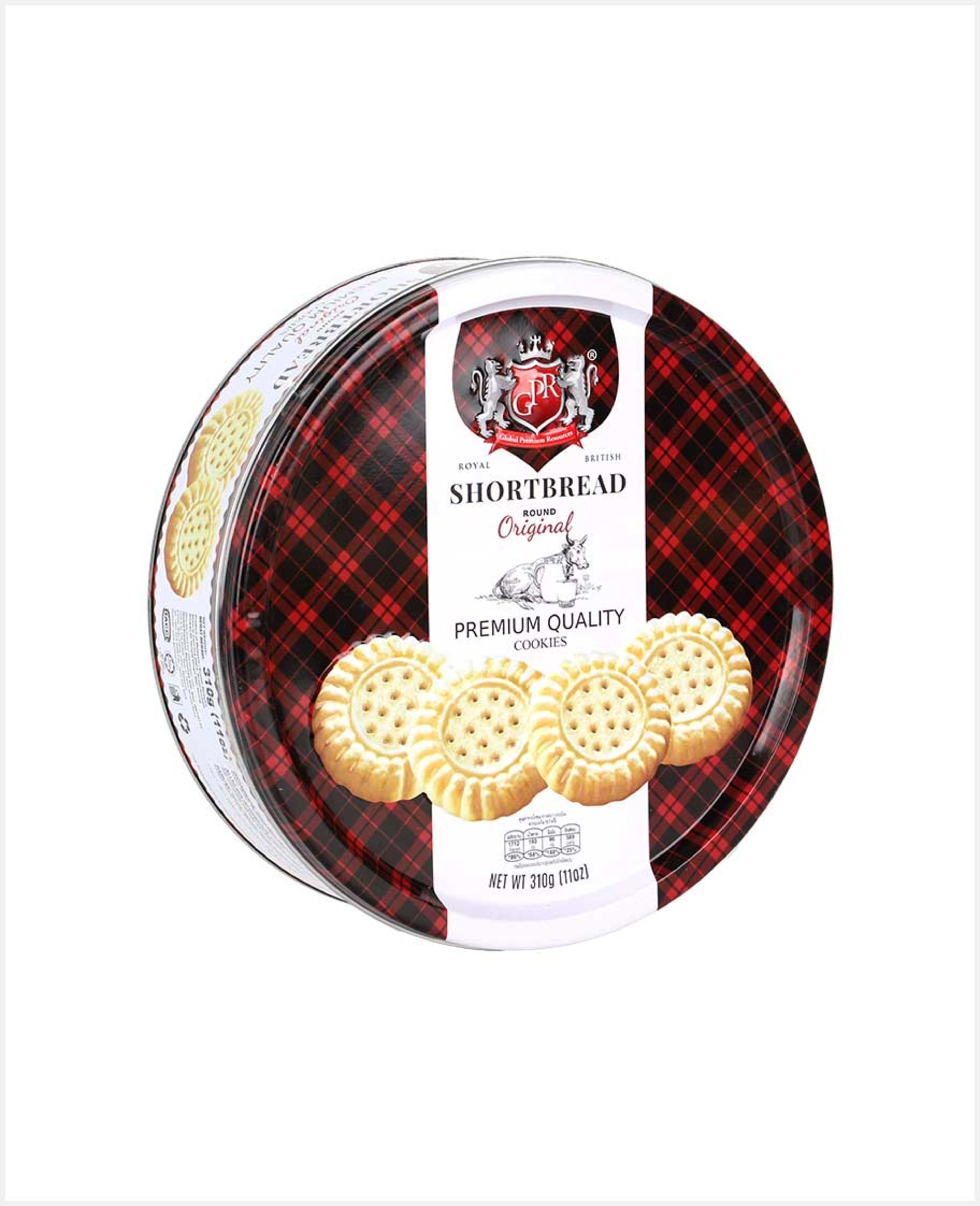 Gpr Shortbread Round Original Cookies 310gm