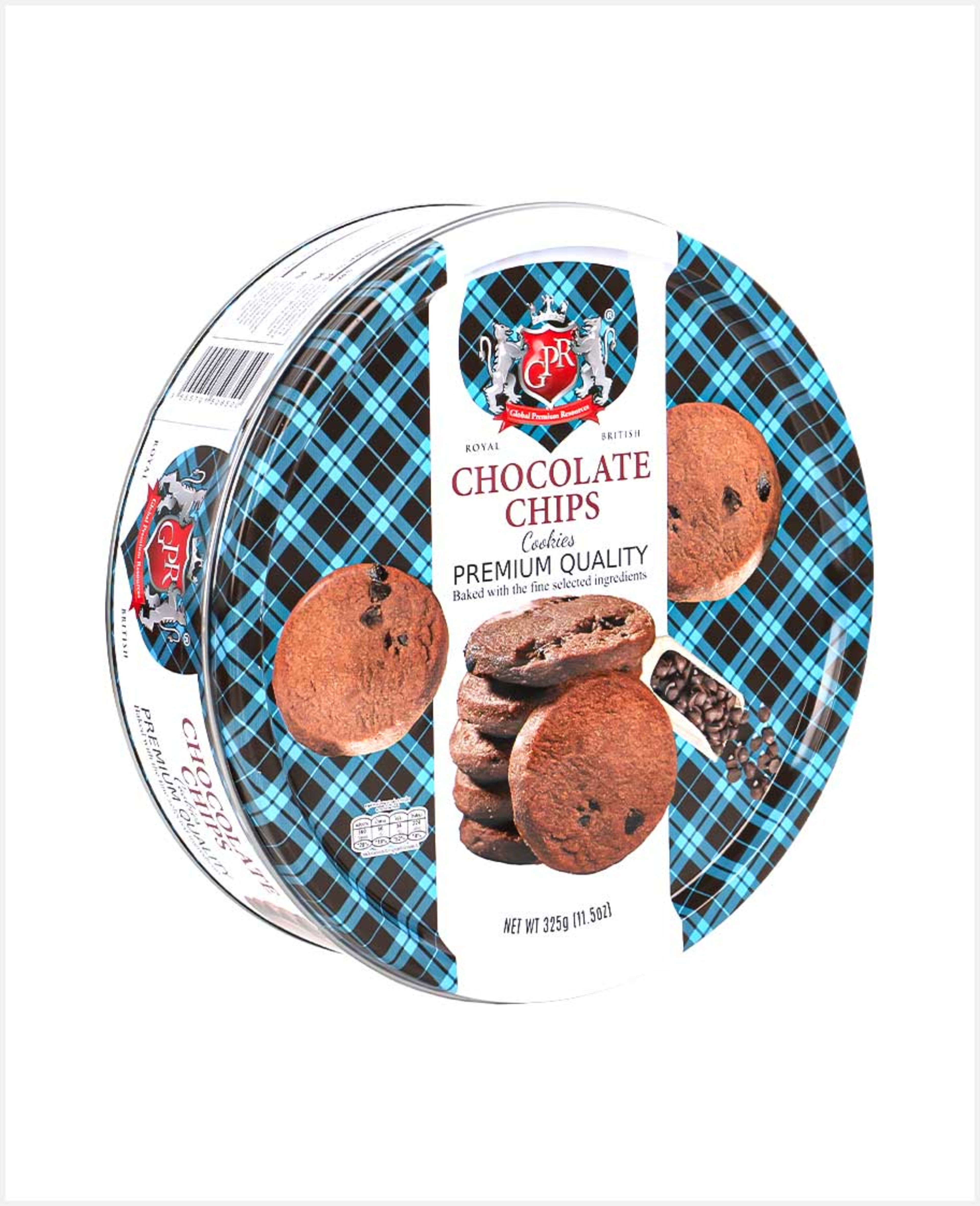 Gpr Chocolate Chips Cookies 325gm