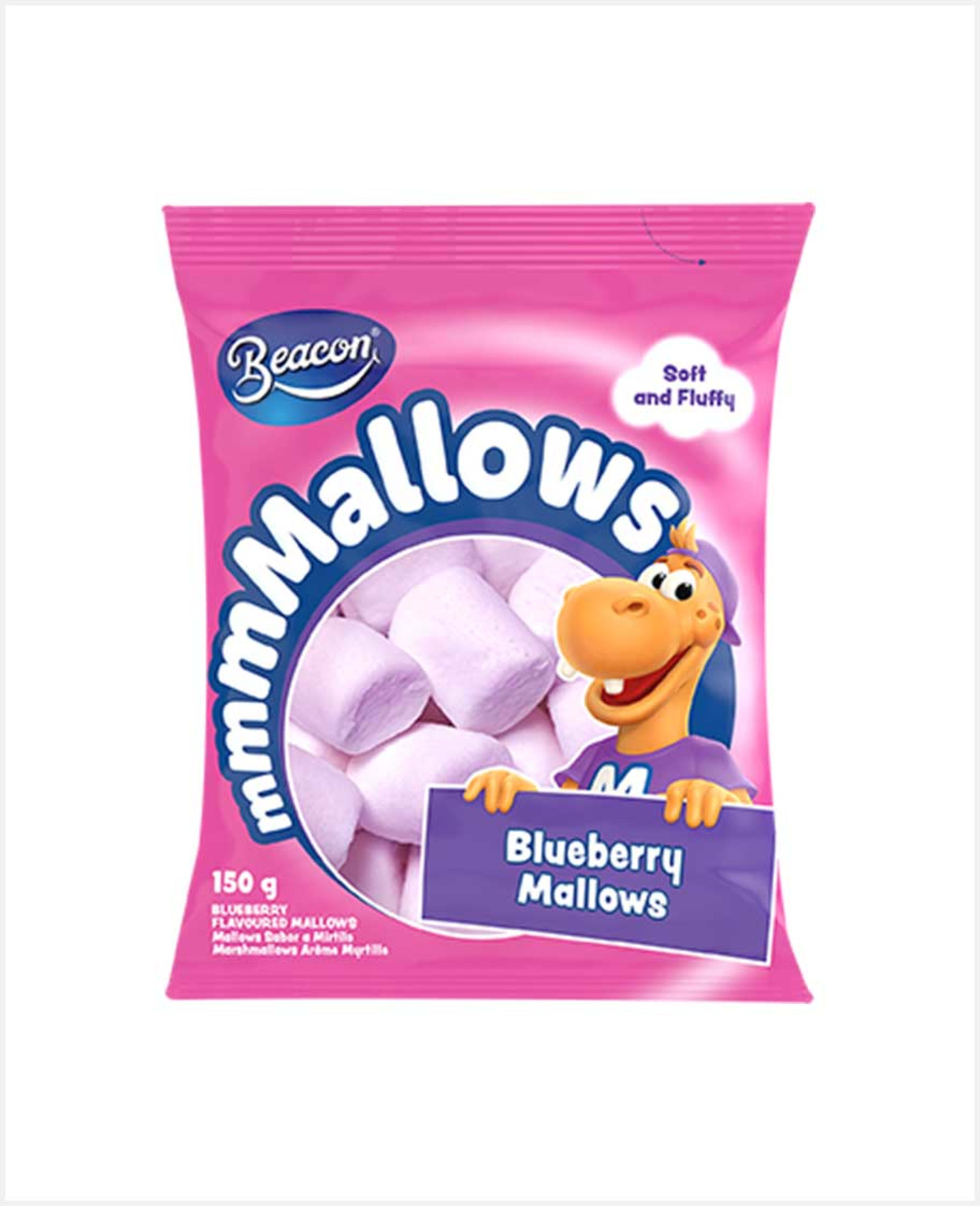 Beacon Blueberry Mallows 150gm