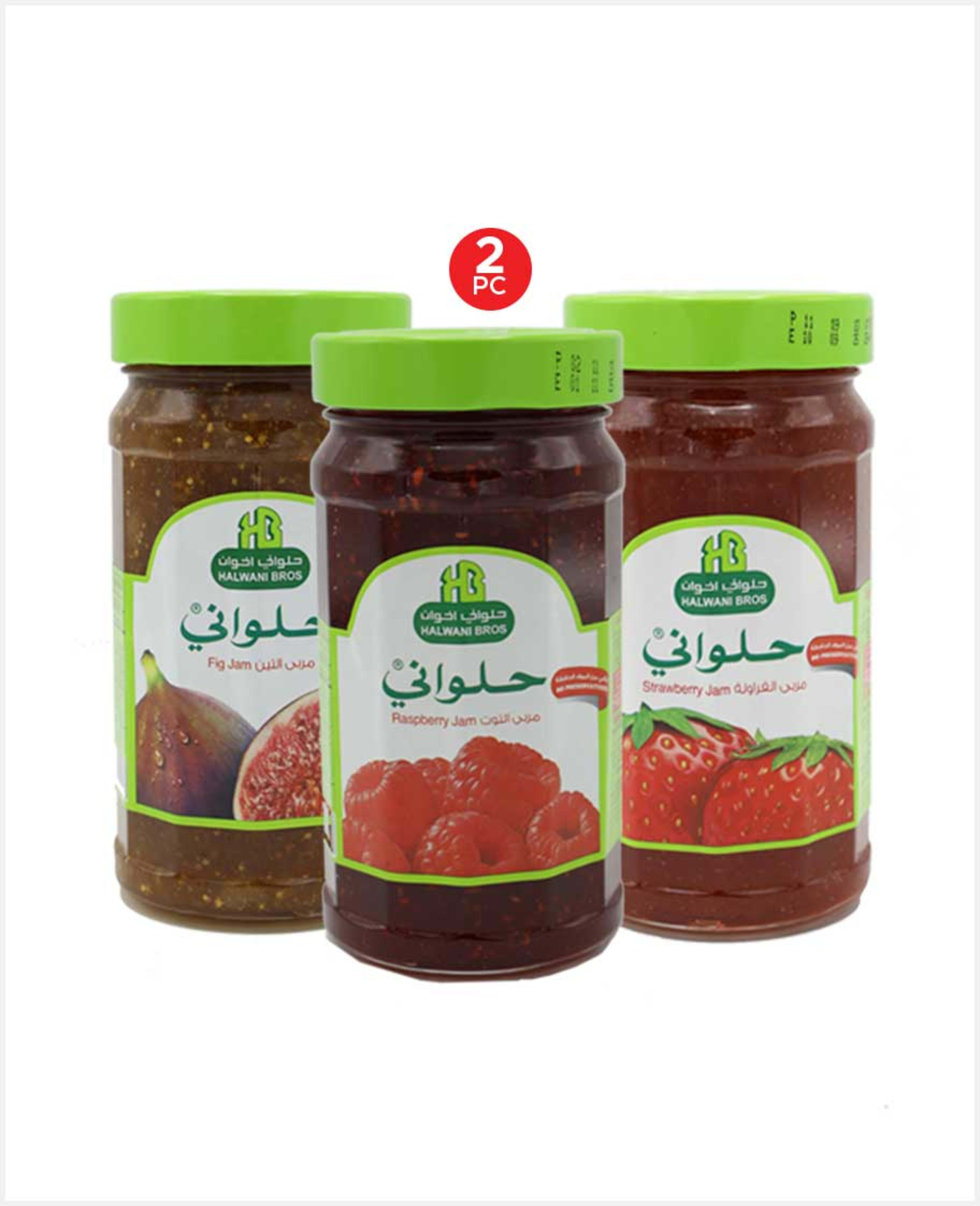 Halwani Bros Mixed Fruit Jam 2x400gm Sp.offer