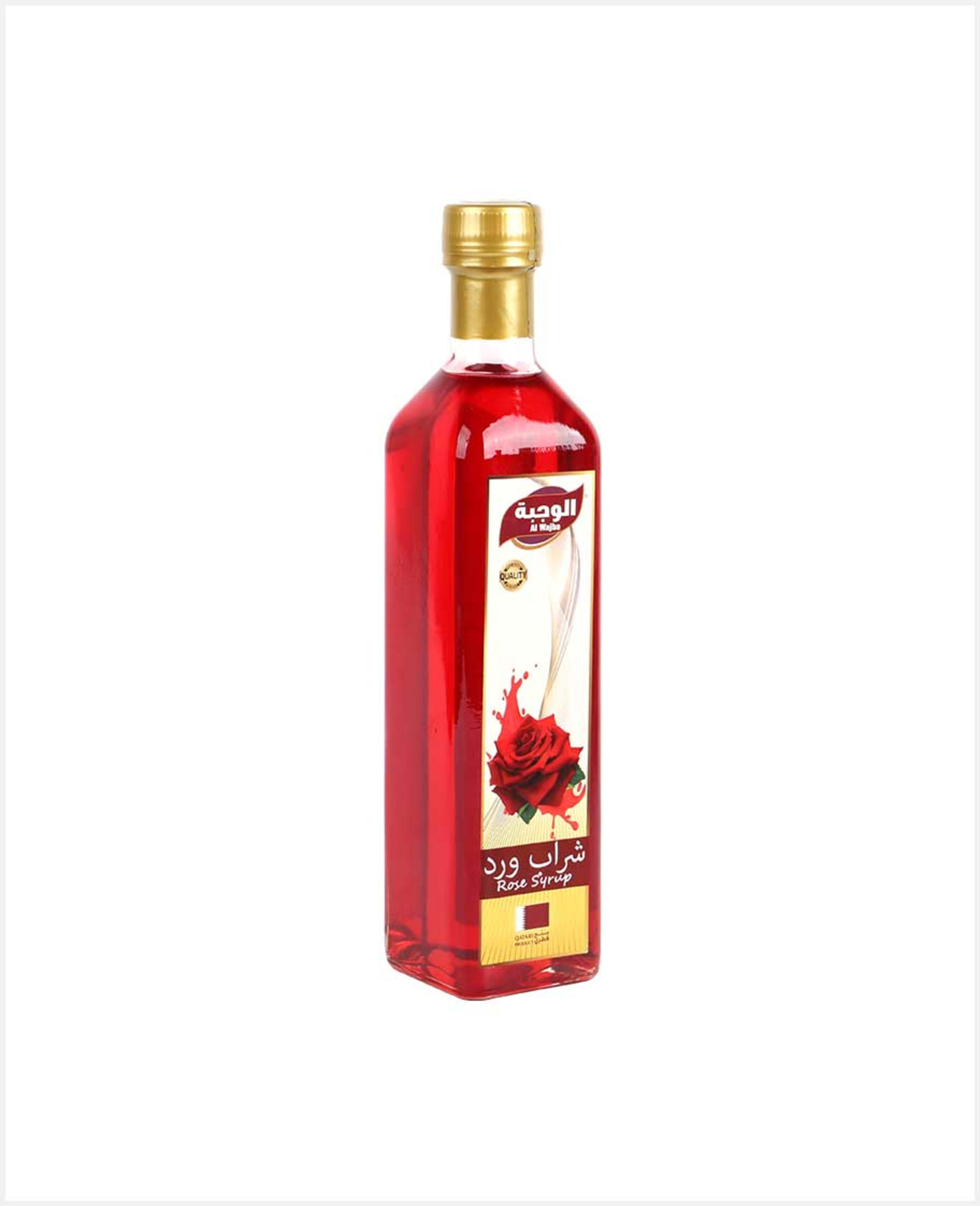 Al Wajba Premium Rose Syrup 500ml