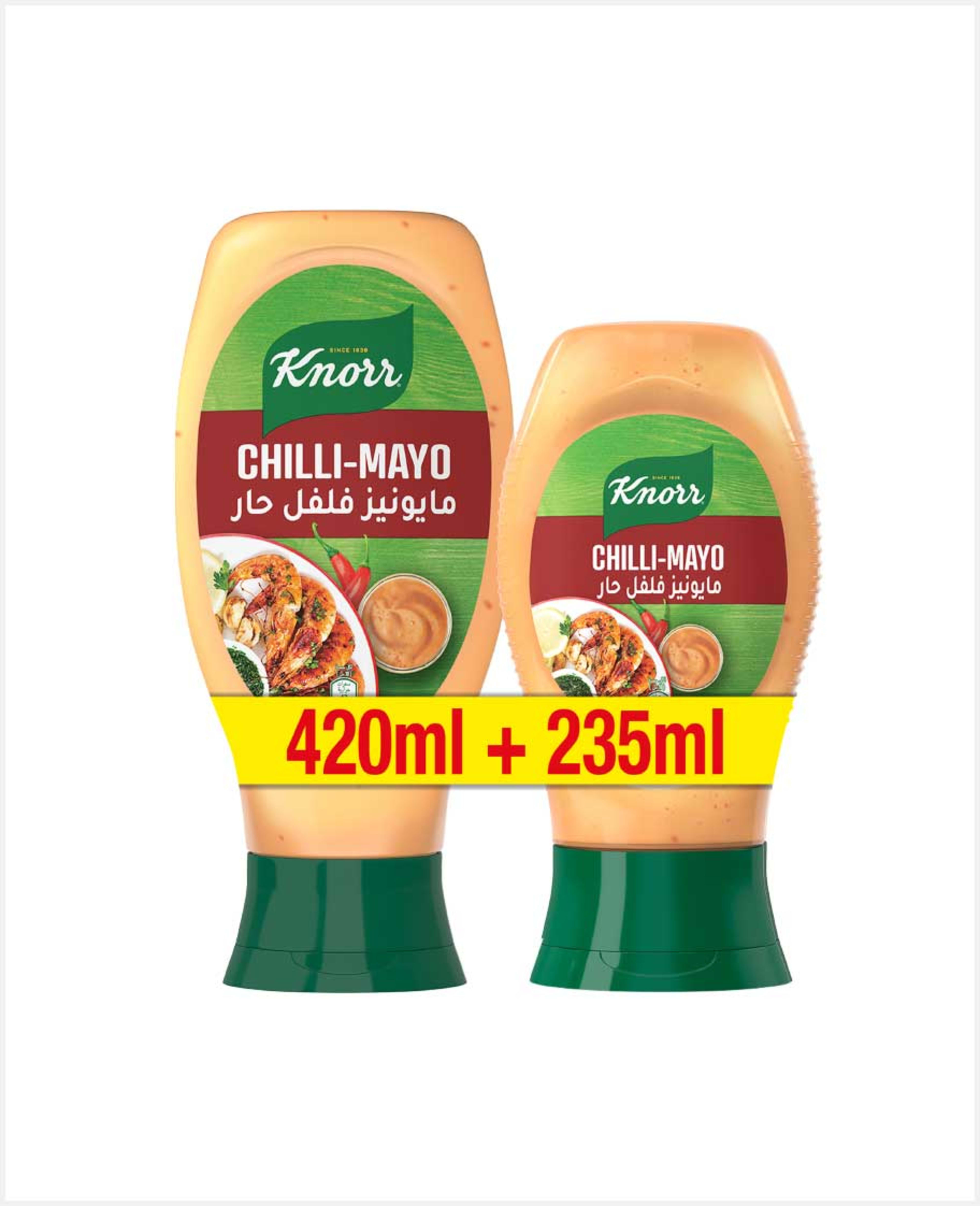 Knorr Chilli Mayo 420ml + 235ml Free @30%off