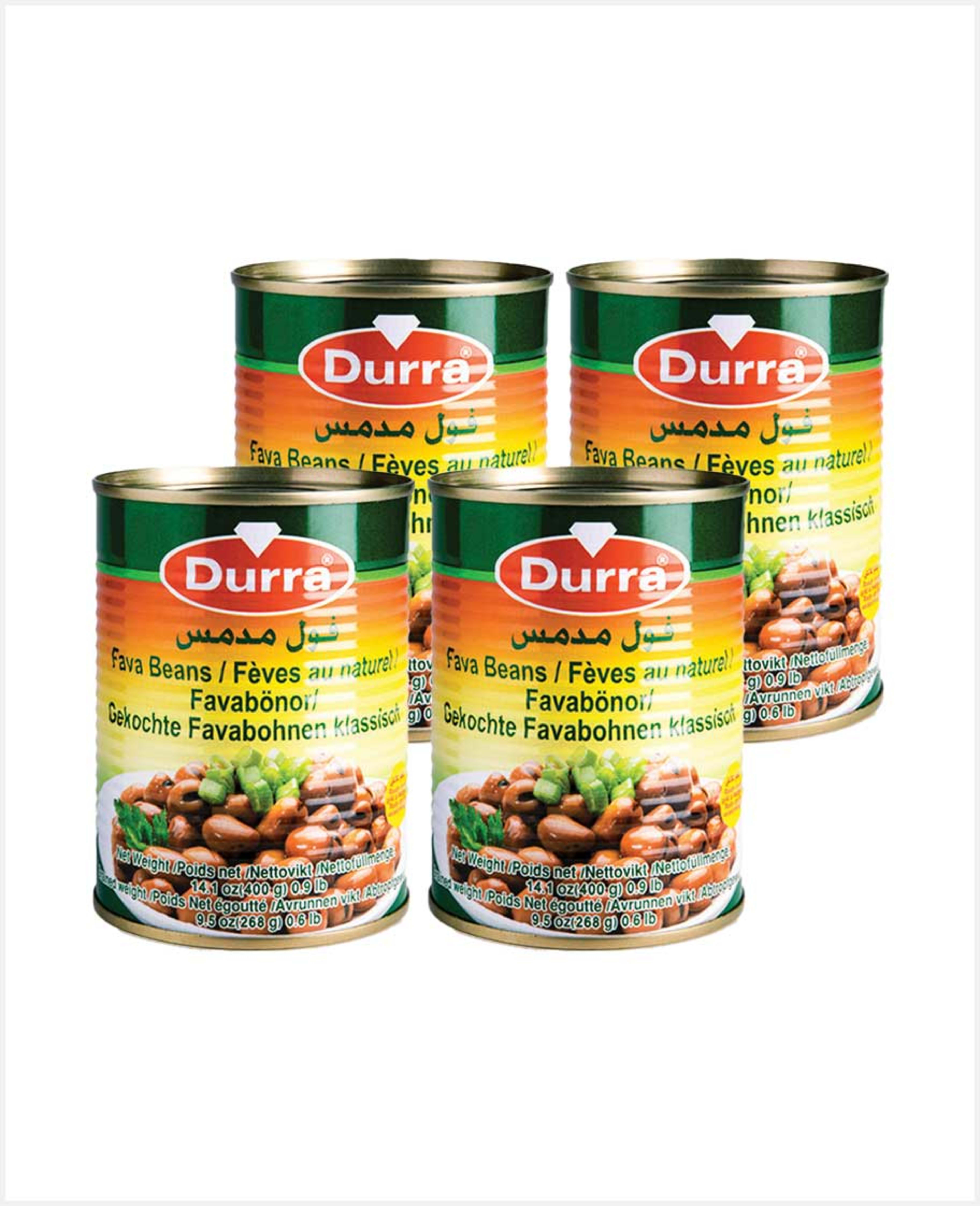 Durra Fava Beans 4x400gm Promo
