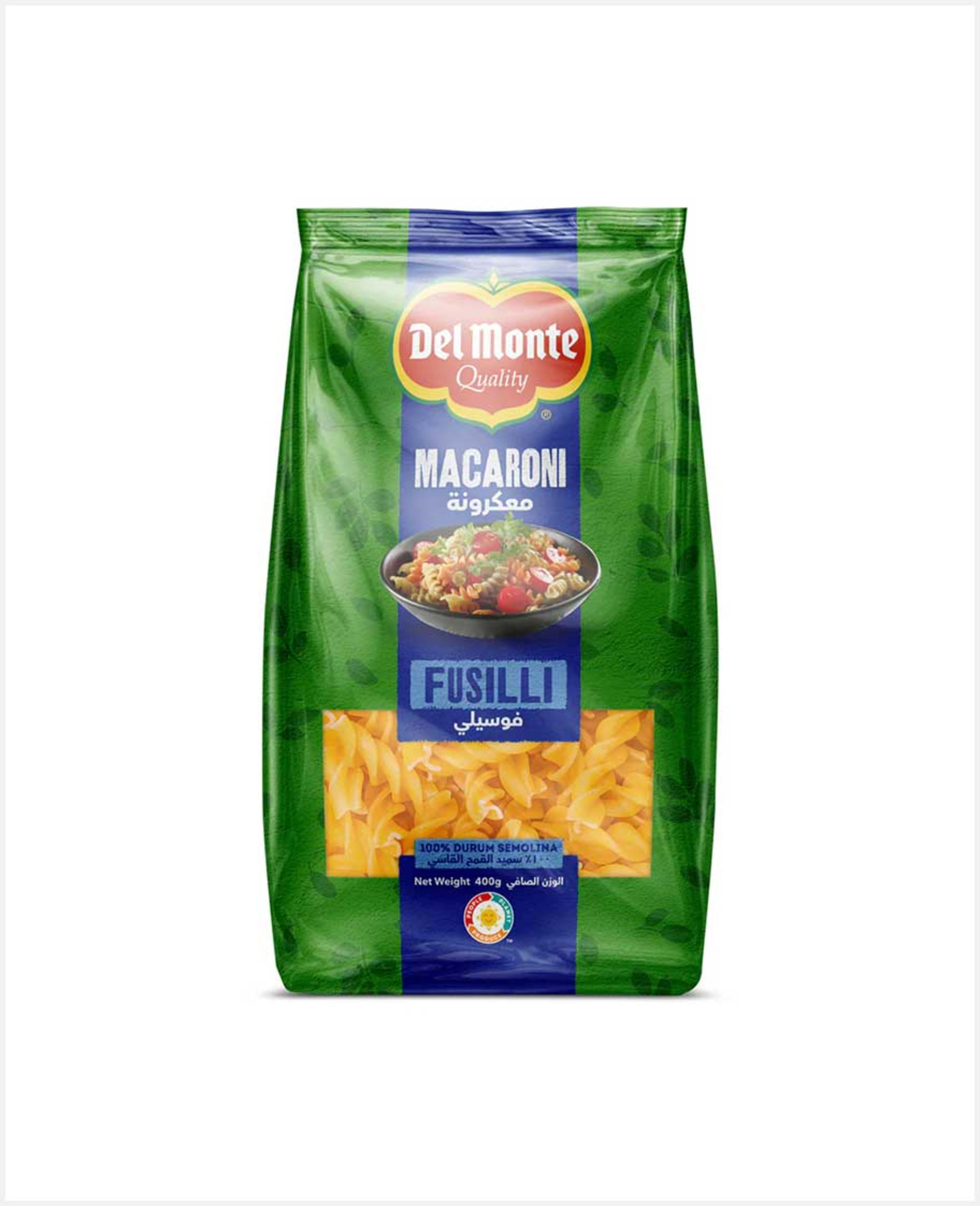 Del Monte Macaroni Fusilli 400gm