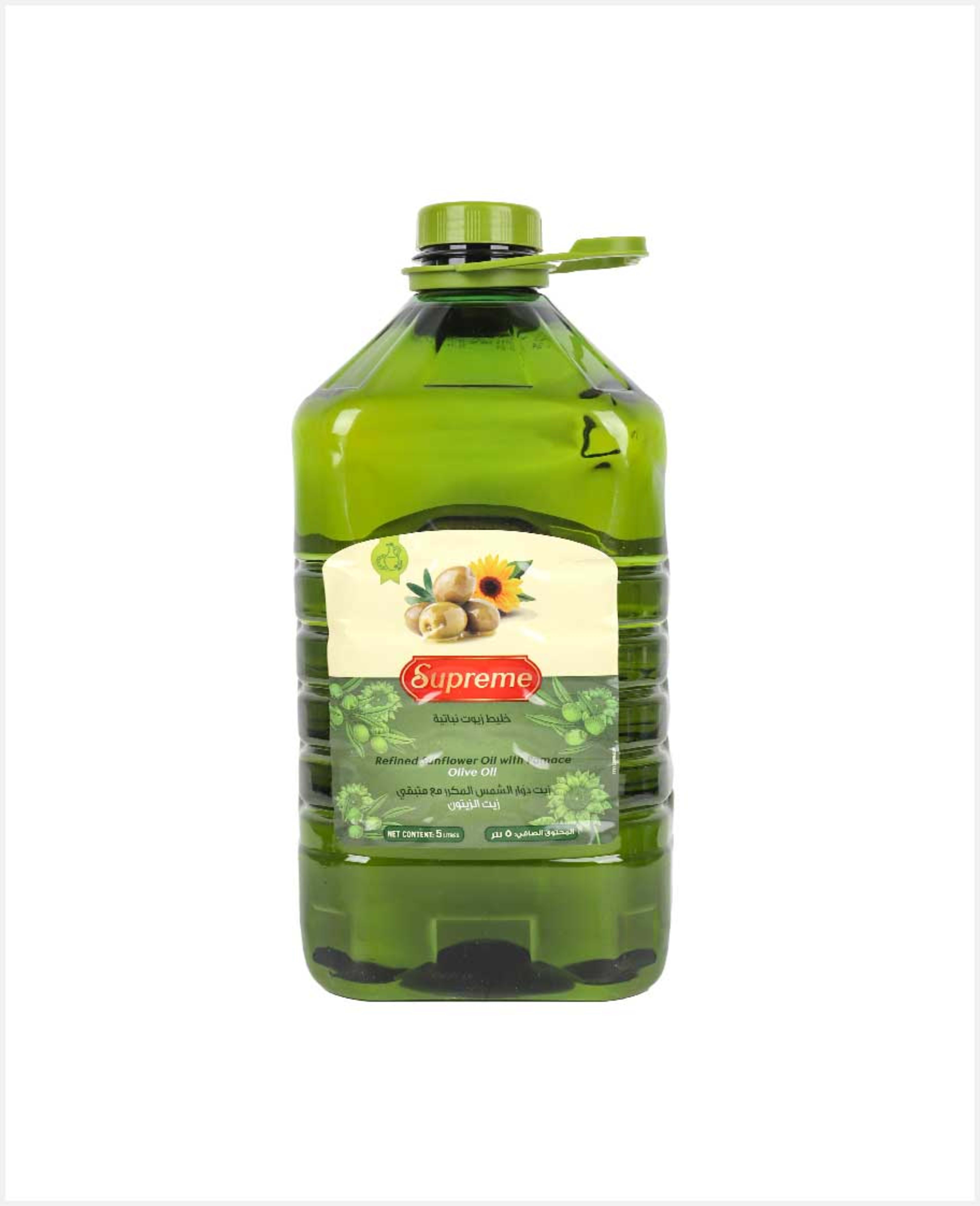 Supreme Refined Sunflower Oil with Pomance Olive Oil 5ltr