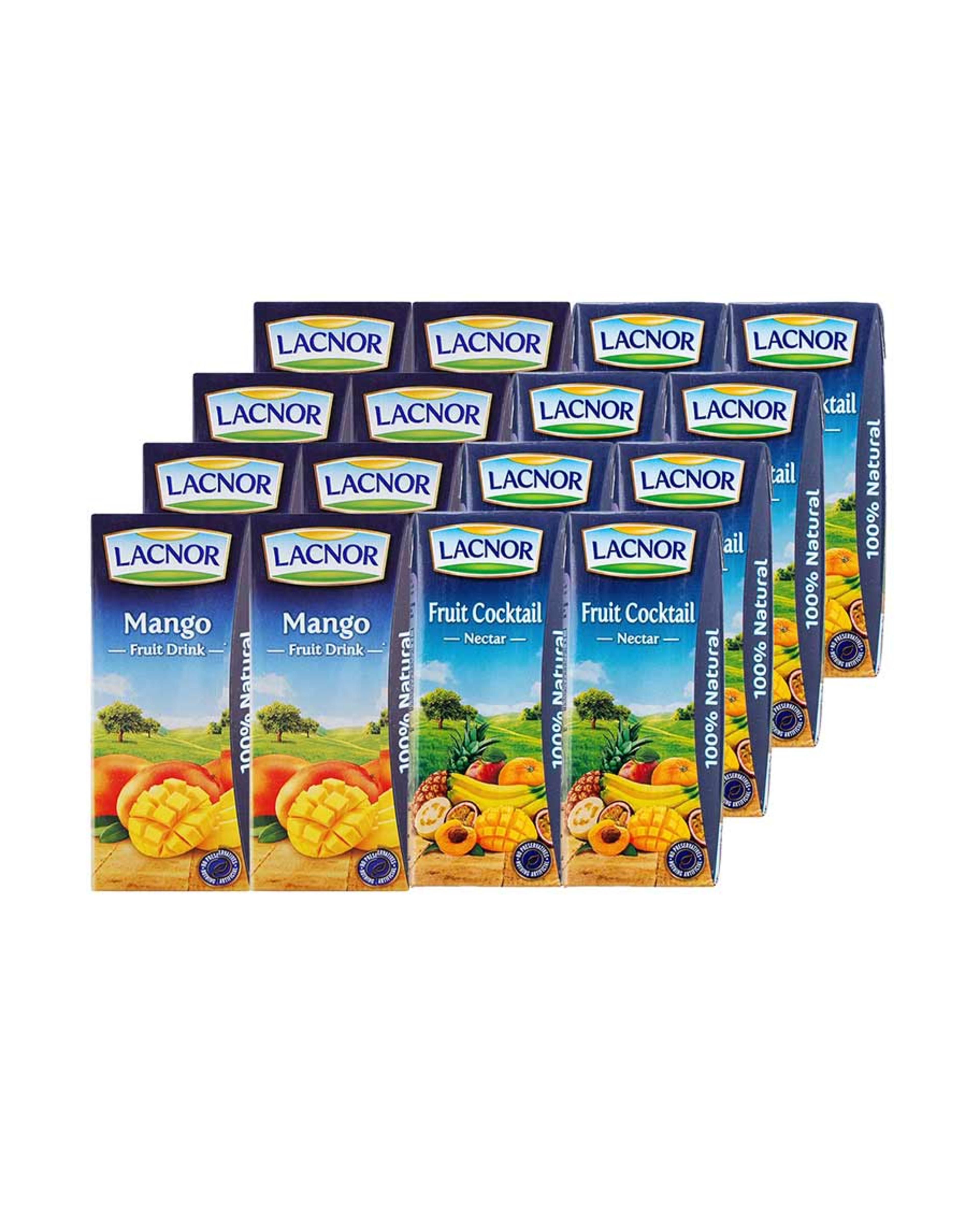 Lacnor Juice Assorted 16sx180ml Promo