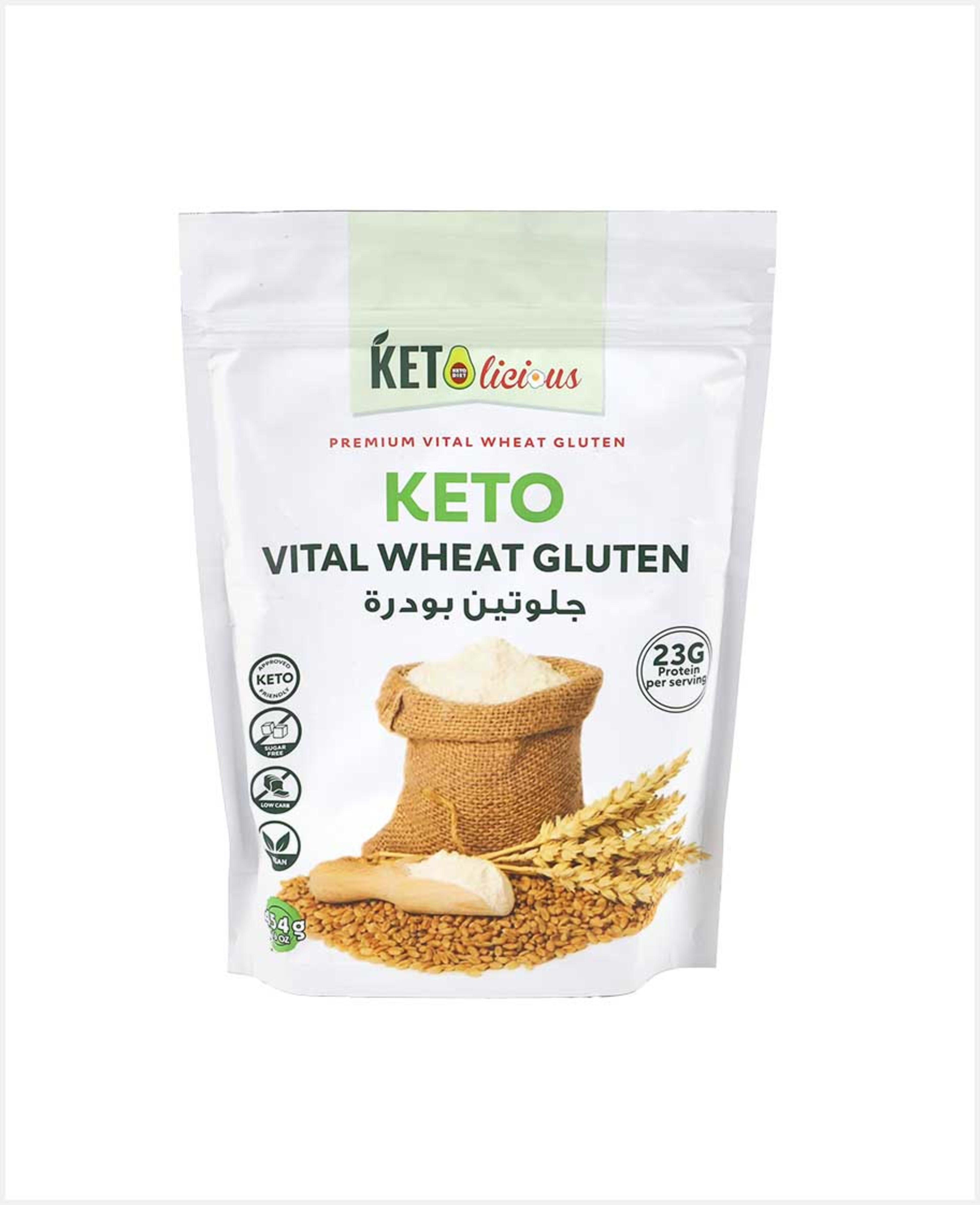 Ketolicious Keto Vital Wheat Gluten 454gm