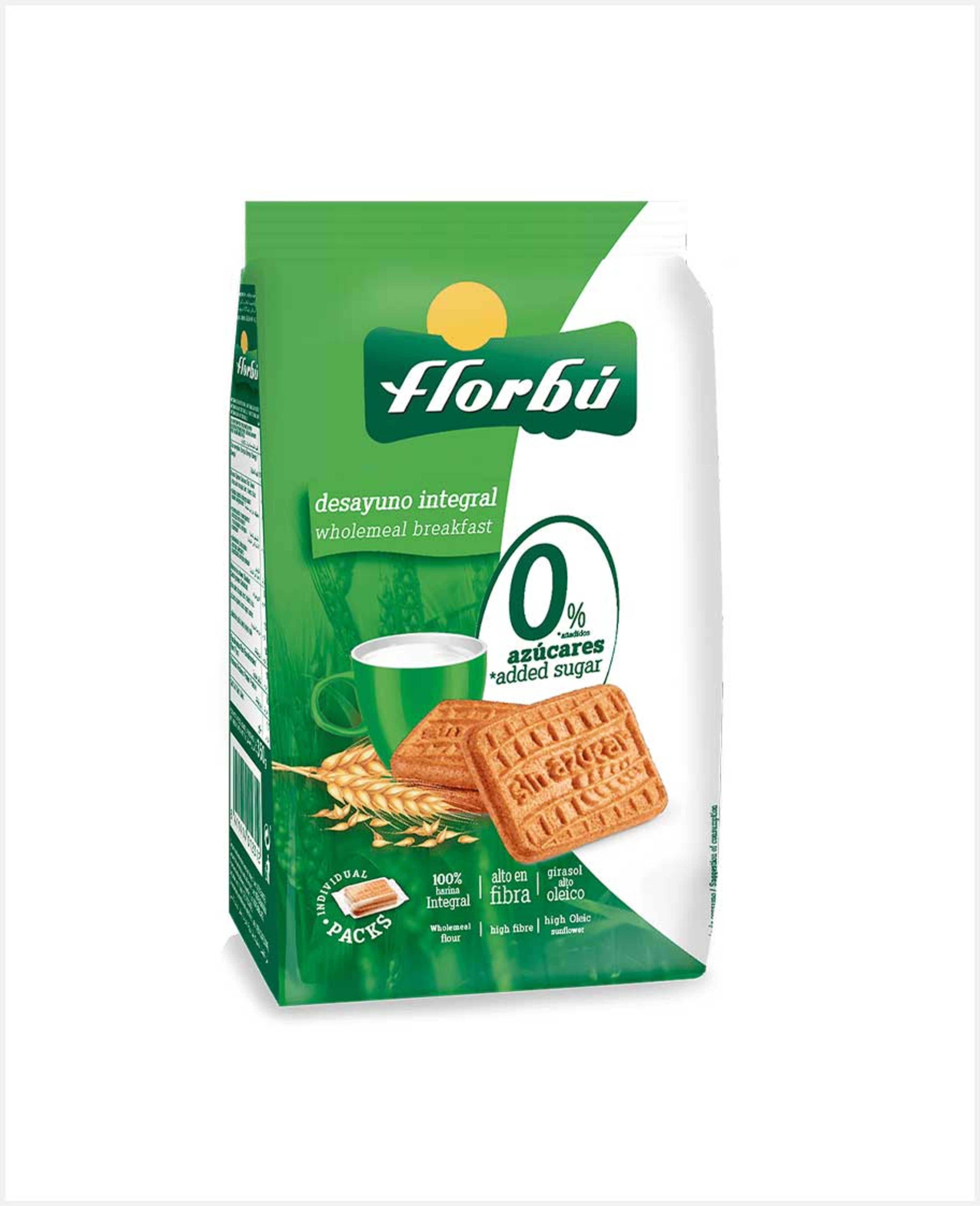 Florbu Wholemeal Biscuit No Added Sugar 350gm