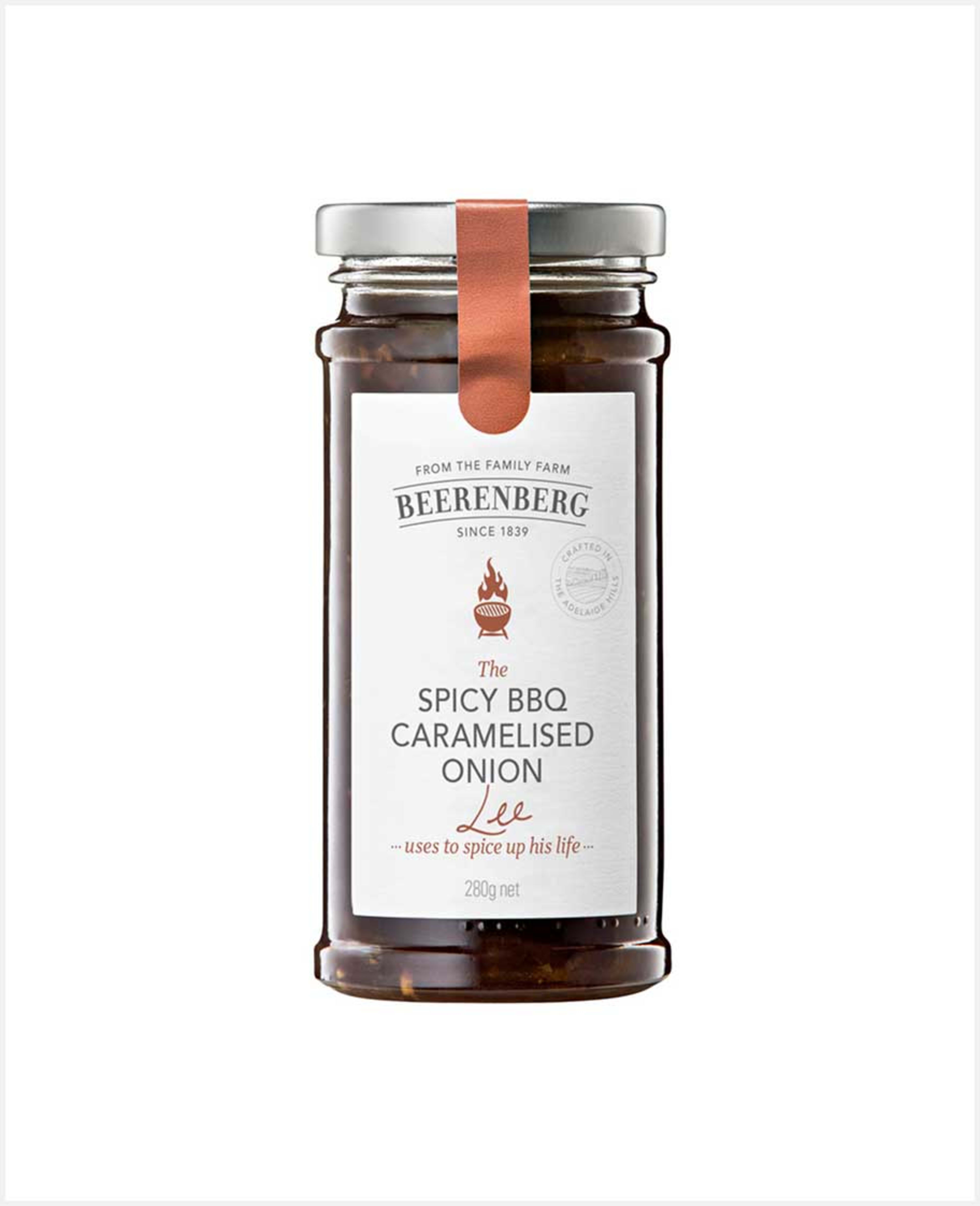Beerenberg Spicy Bbq Caramalised Onion 280gm
